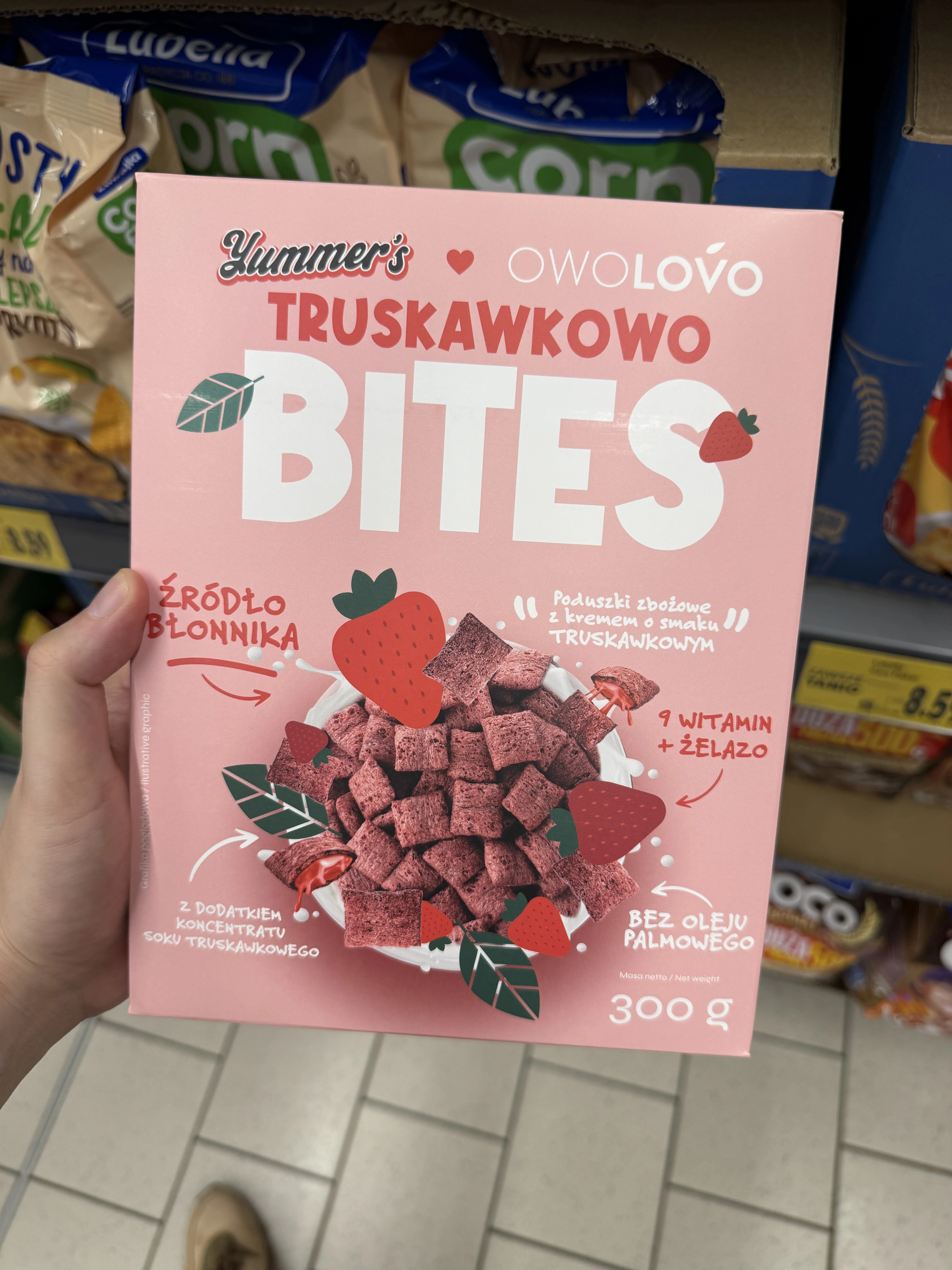 Yummer’s x Owolovo Truskawkowo Bites | 300g