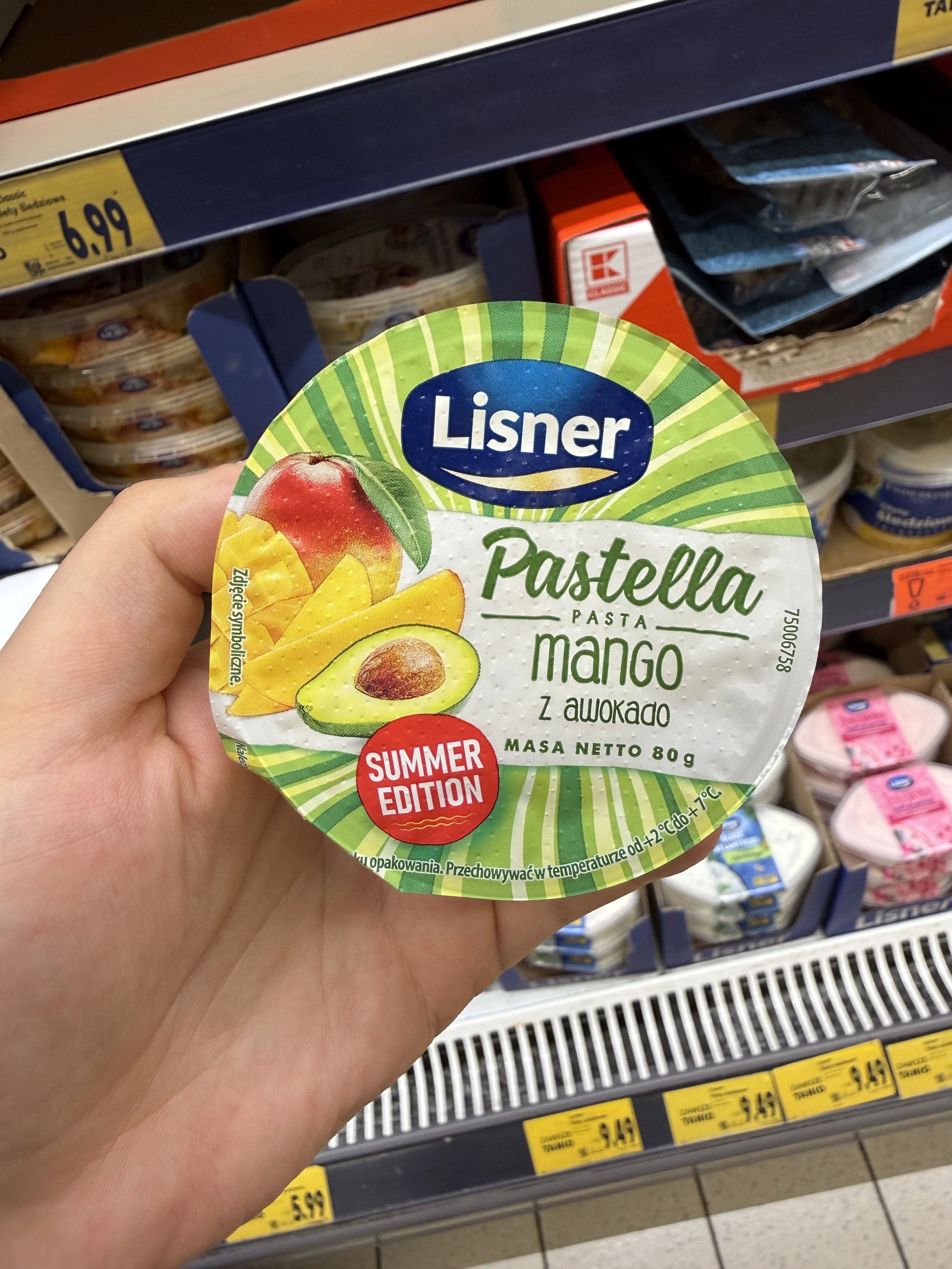 Lisner Pastella Pasta mango z awokado | 80g
