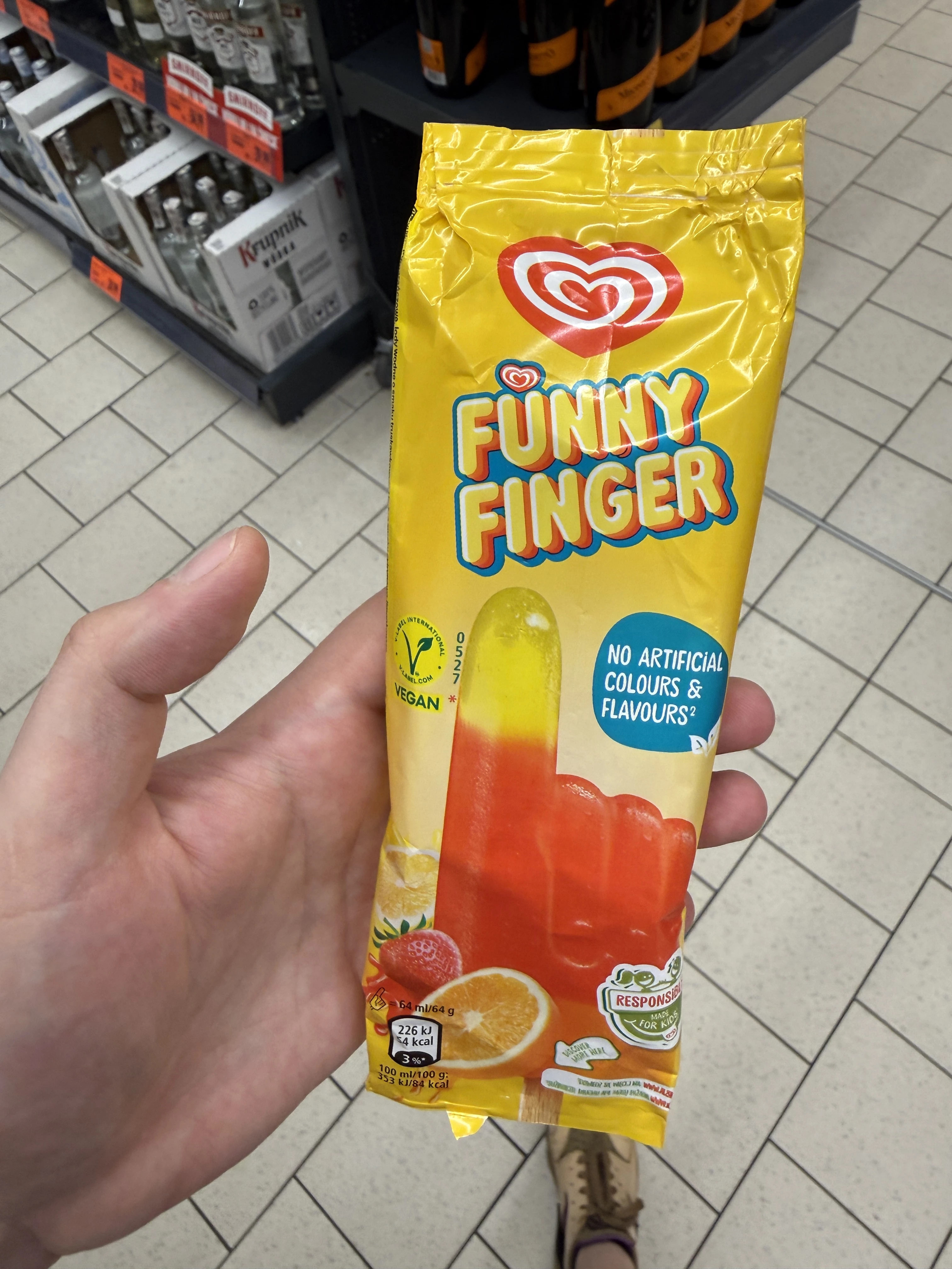 Algida Funny Finger | 64g / 64ml
