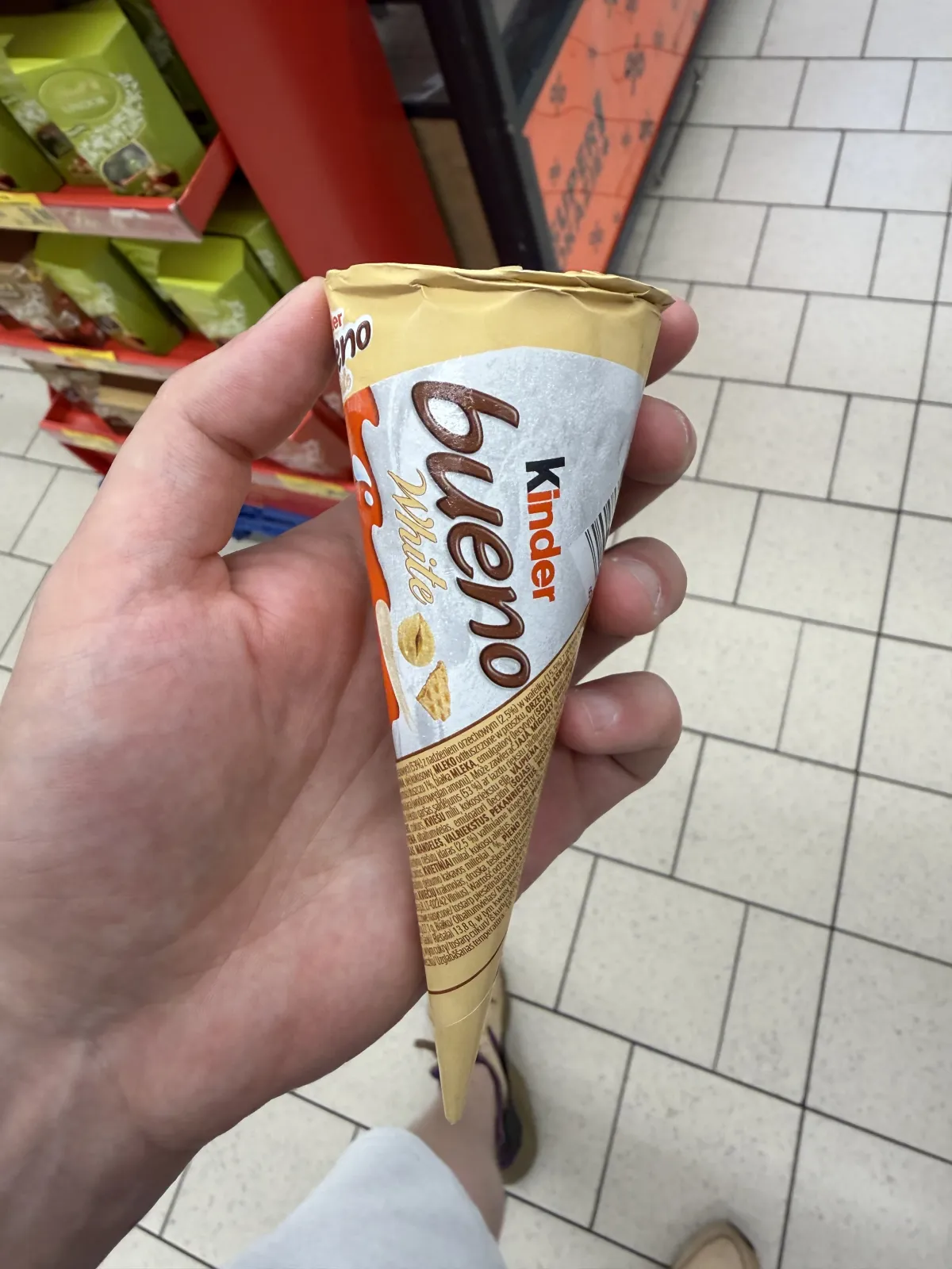 Lody Kinder Bueno White | 62g / 90ml