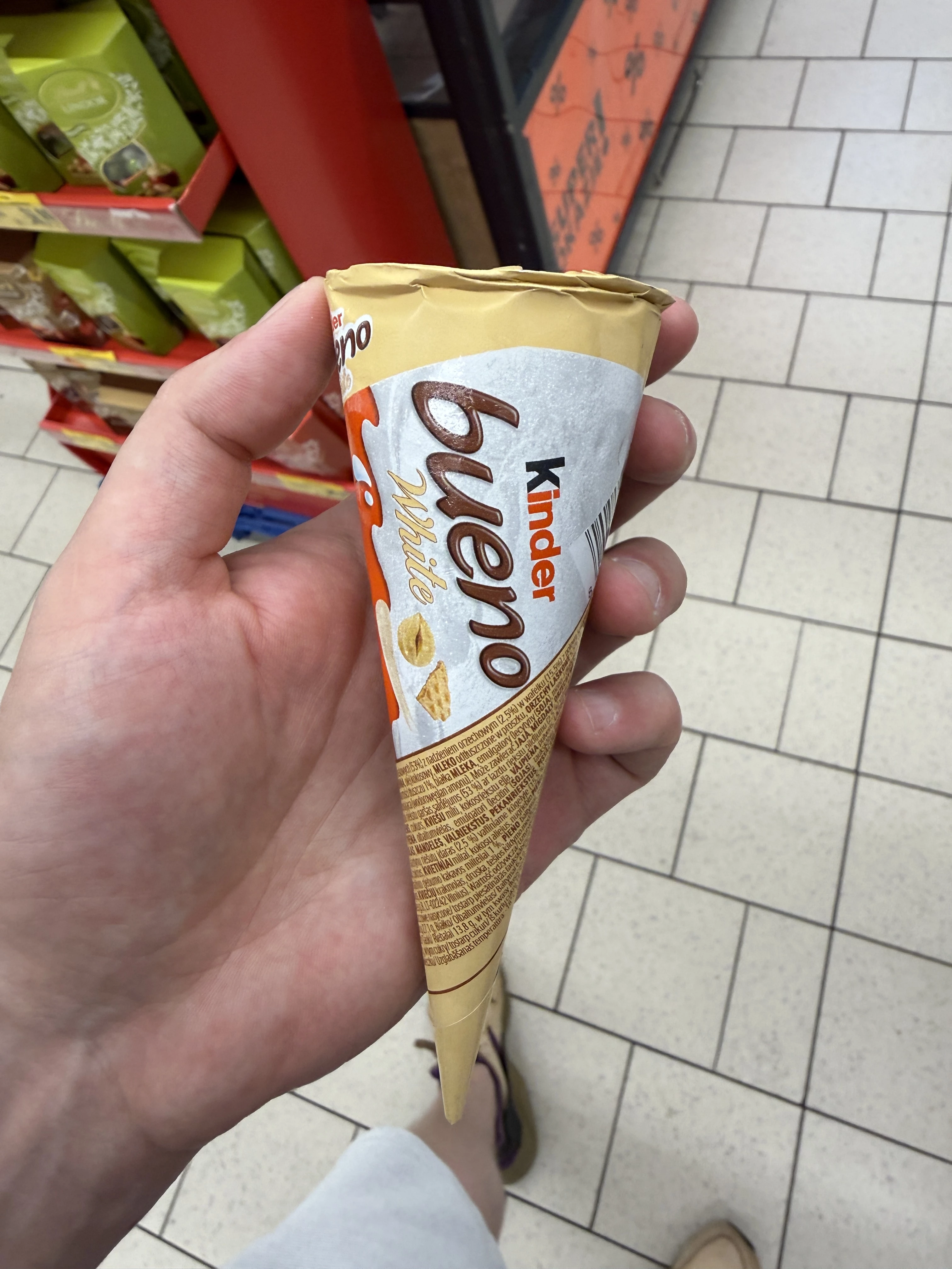 Lody Kinder Bueno White | 62g / 90ml