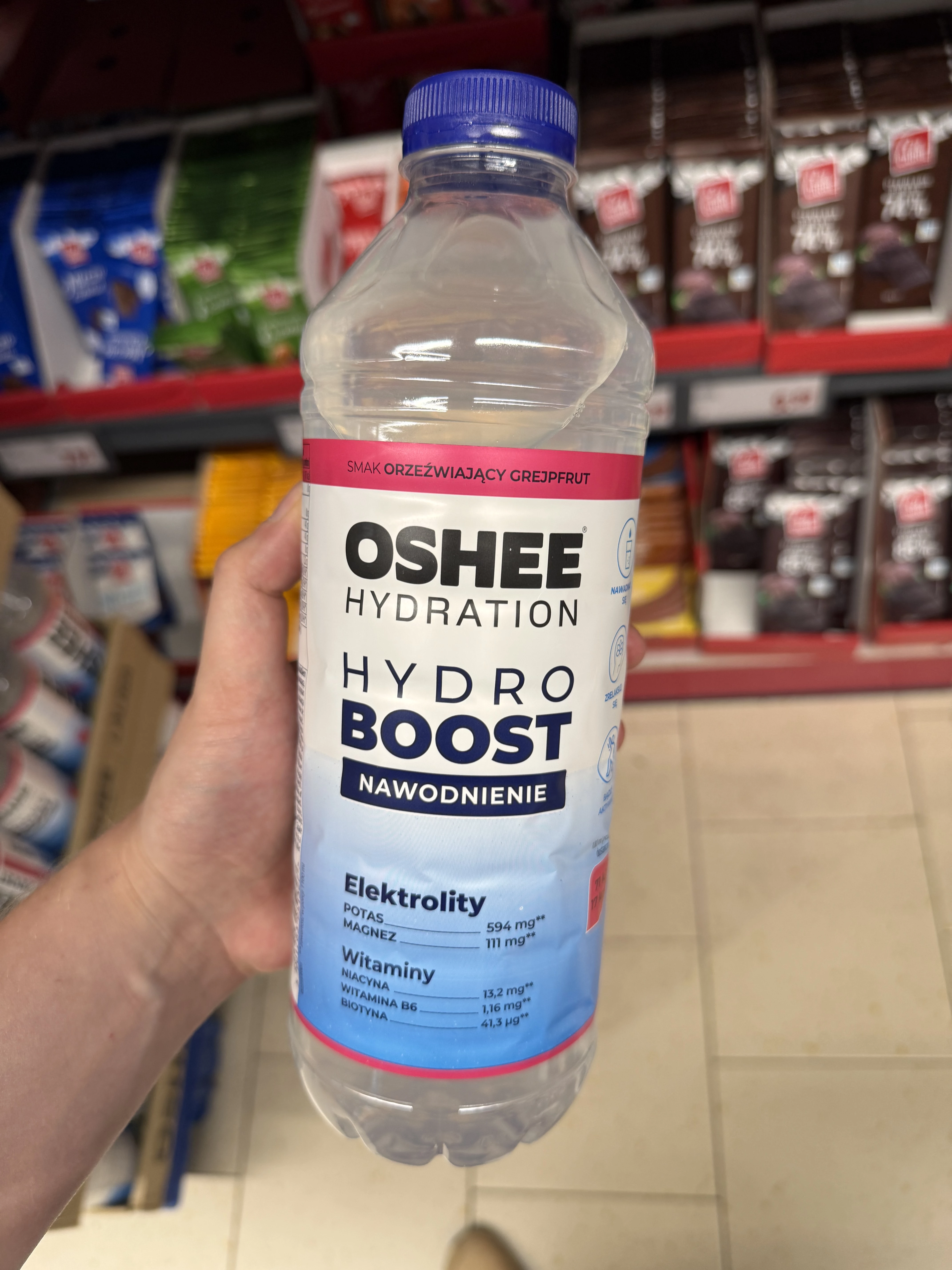 Oshee HydroBoost Nawodnienie Orzeźwiający Grejpfrut | 1100ml
