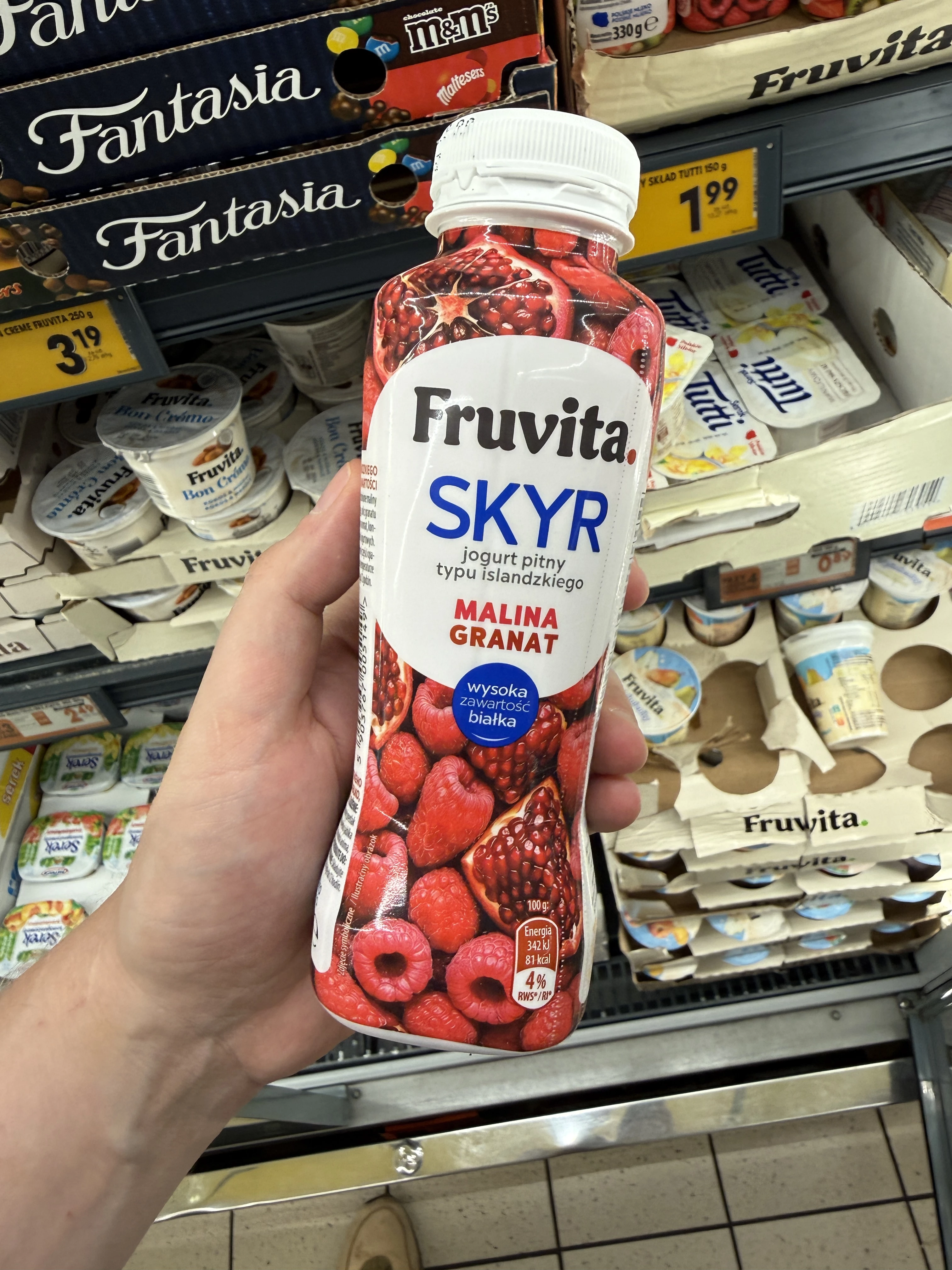 Fruvita Skyr Malina Granat | 330g