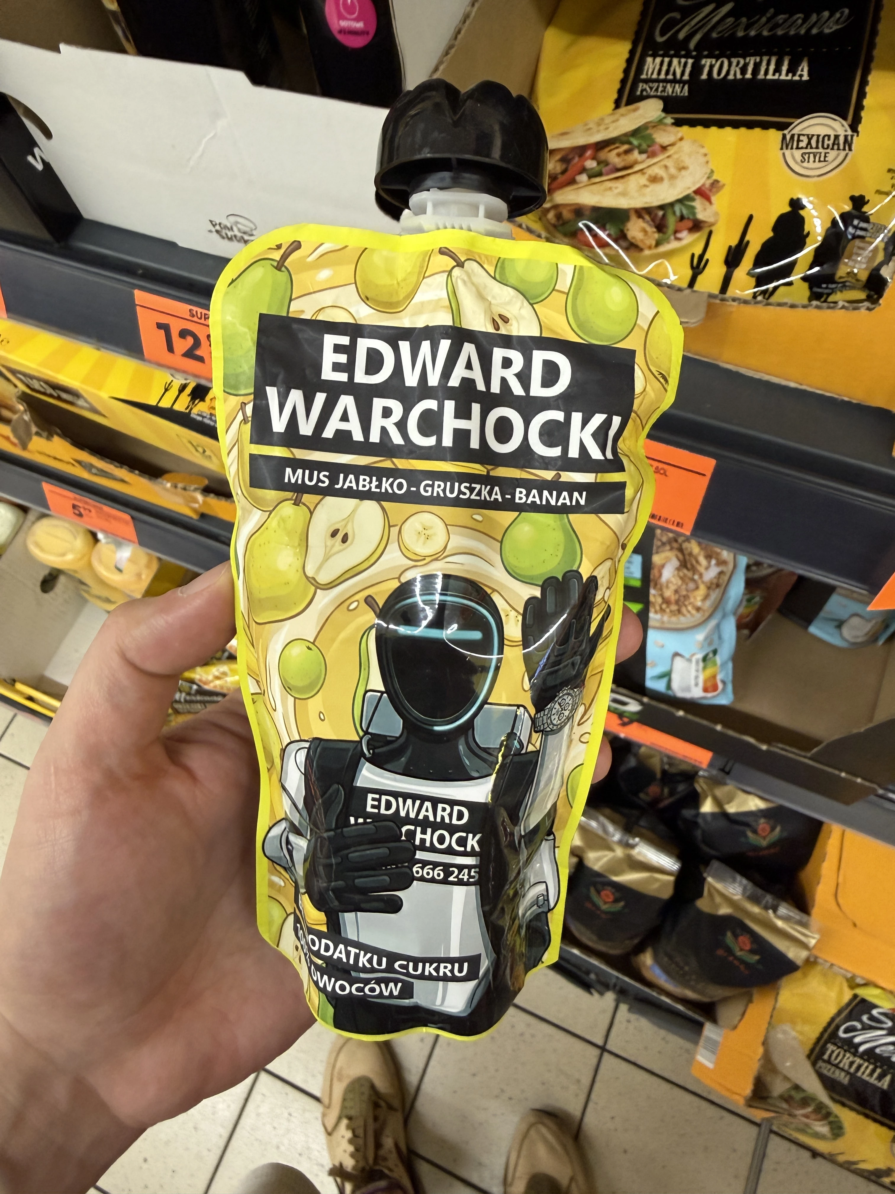 Edward Warchocki Mus Jabłko Gruszka Banan | 200g