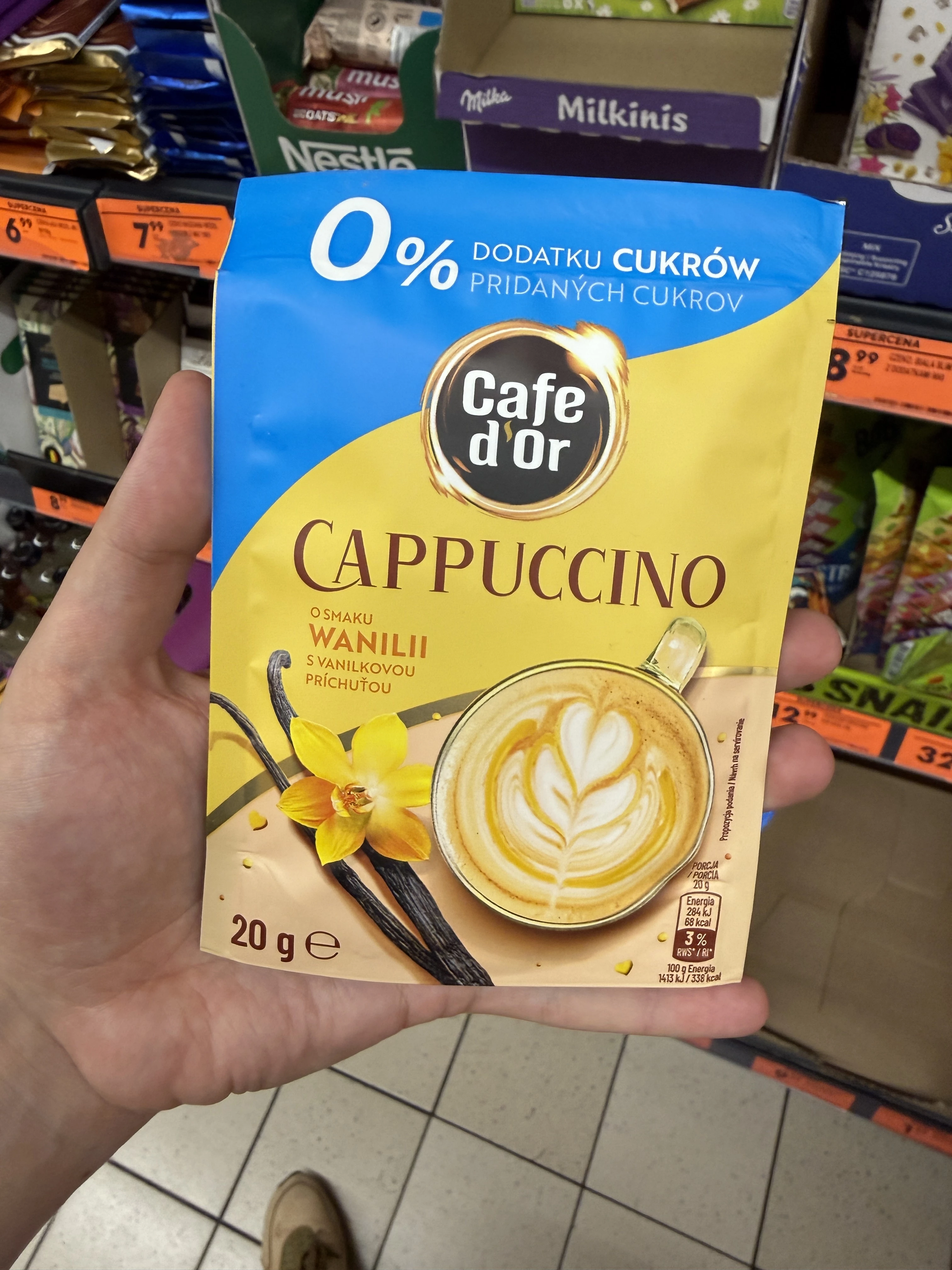 Cafe d’Or Cappuccino Wanilia | 20g