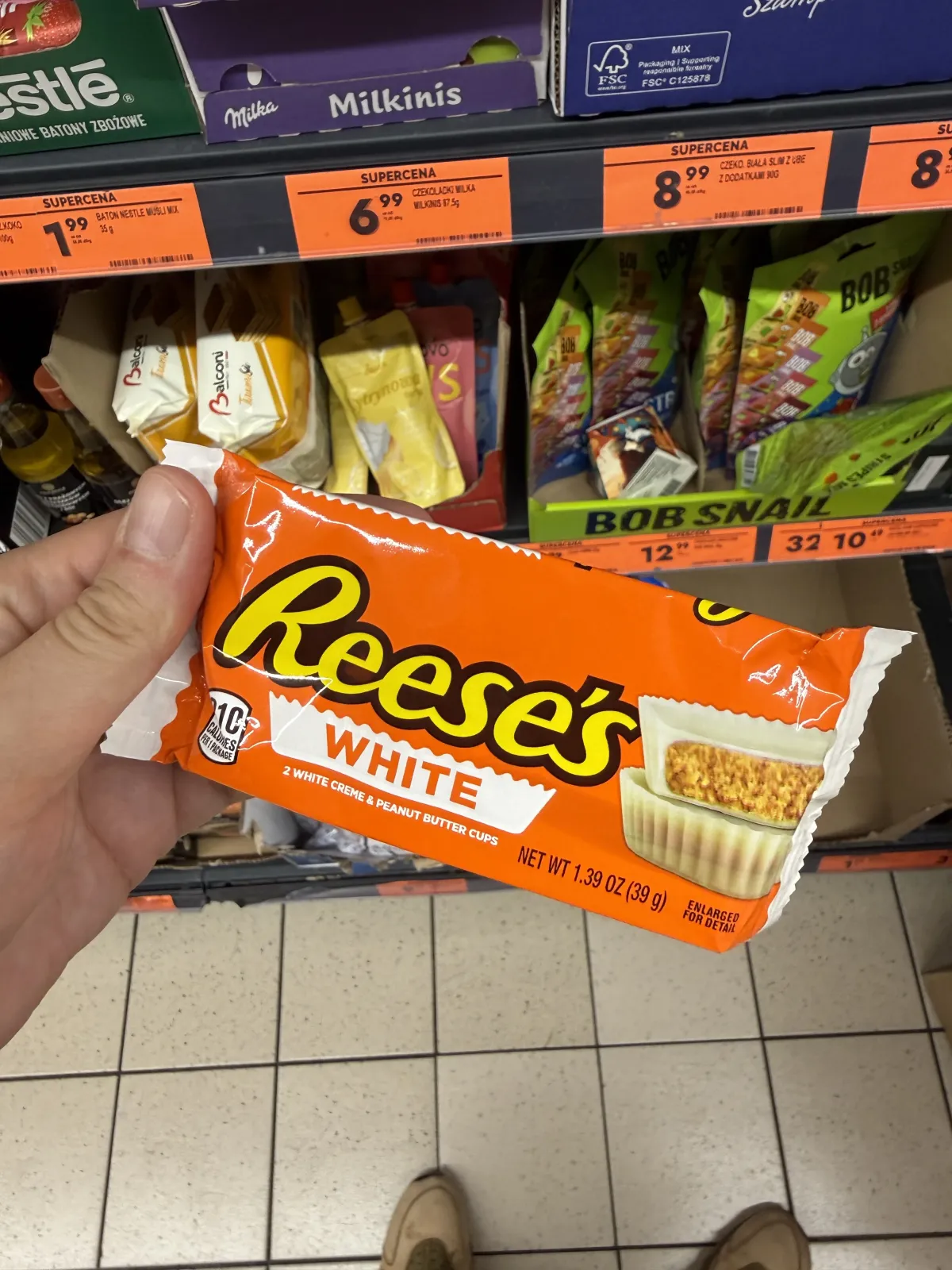 Reese’s White Peanut Butter Cups | 39g