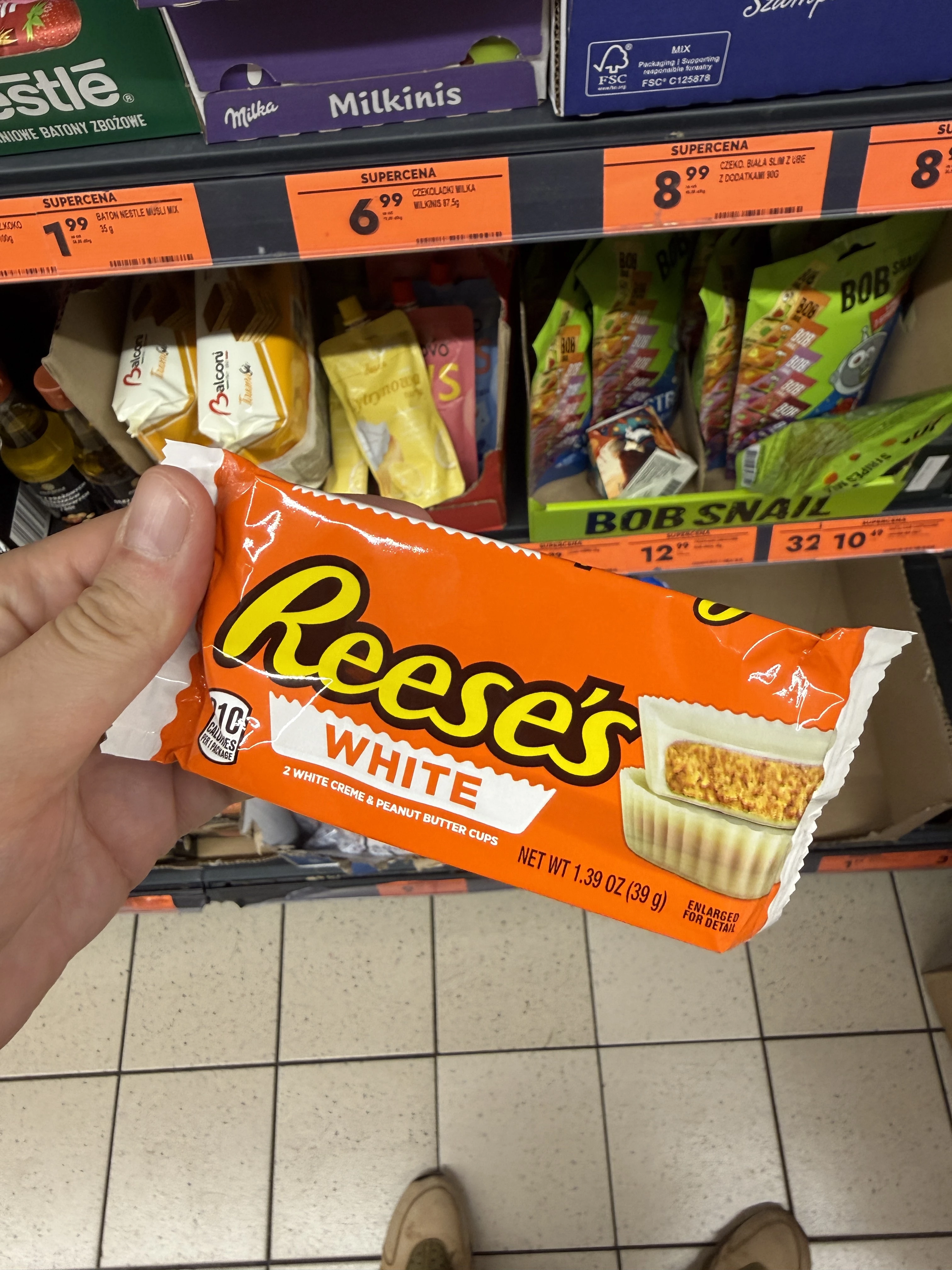 Reese’s White Peanut Butter Cups | 39g