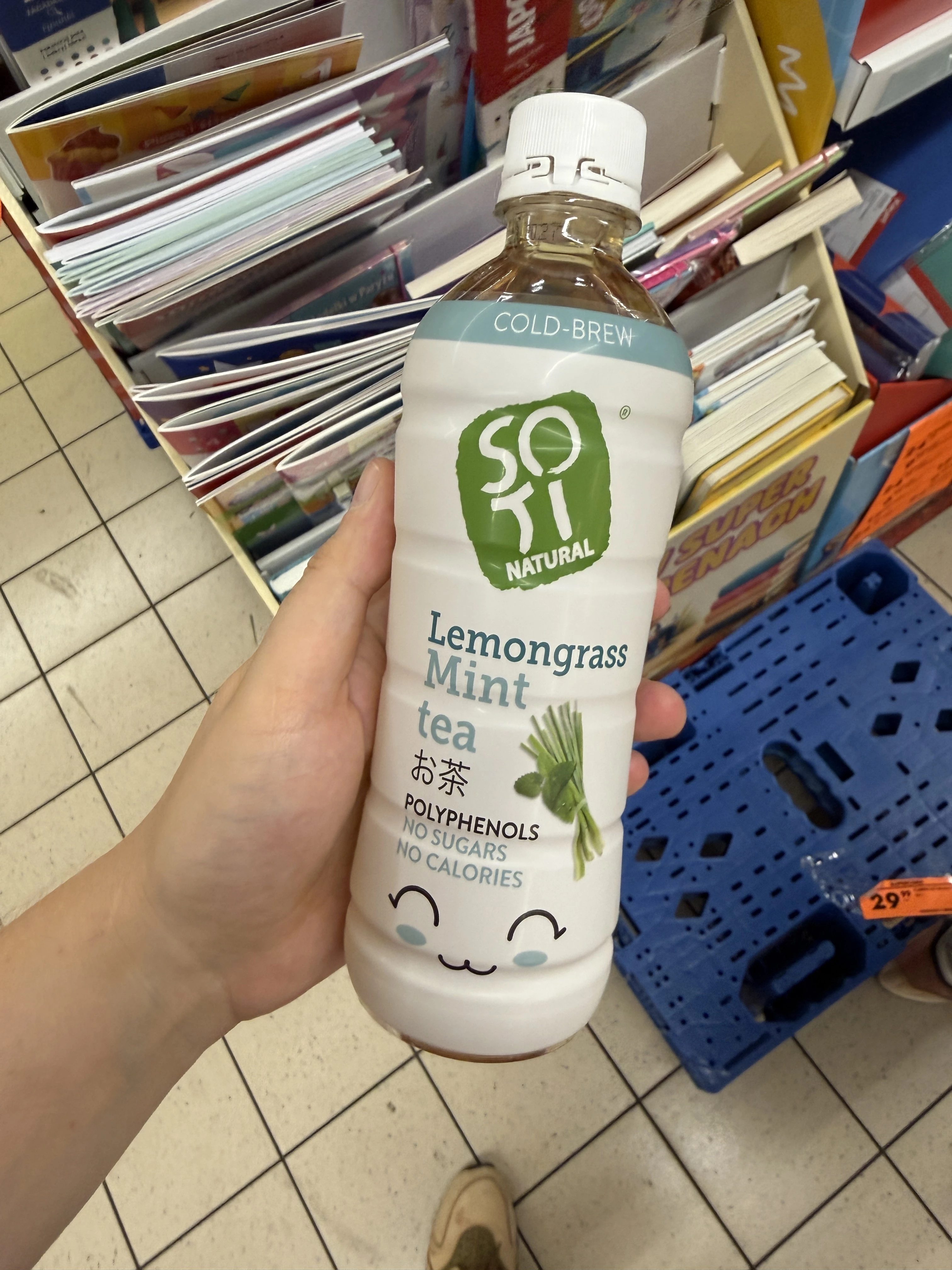 SOTI Natural Lemongrass Mint Tea | 500ml