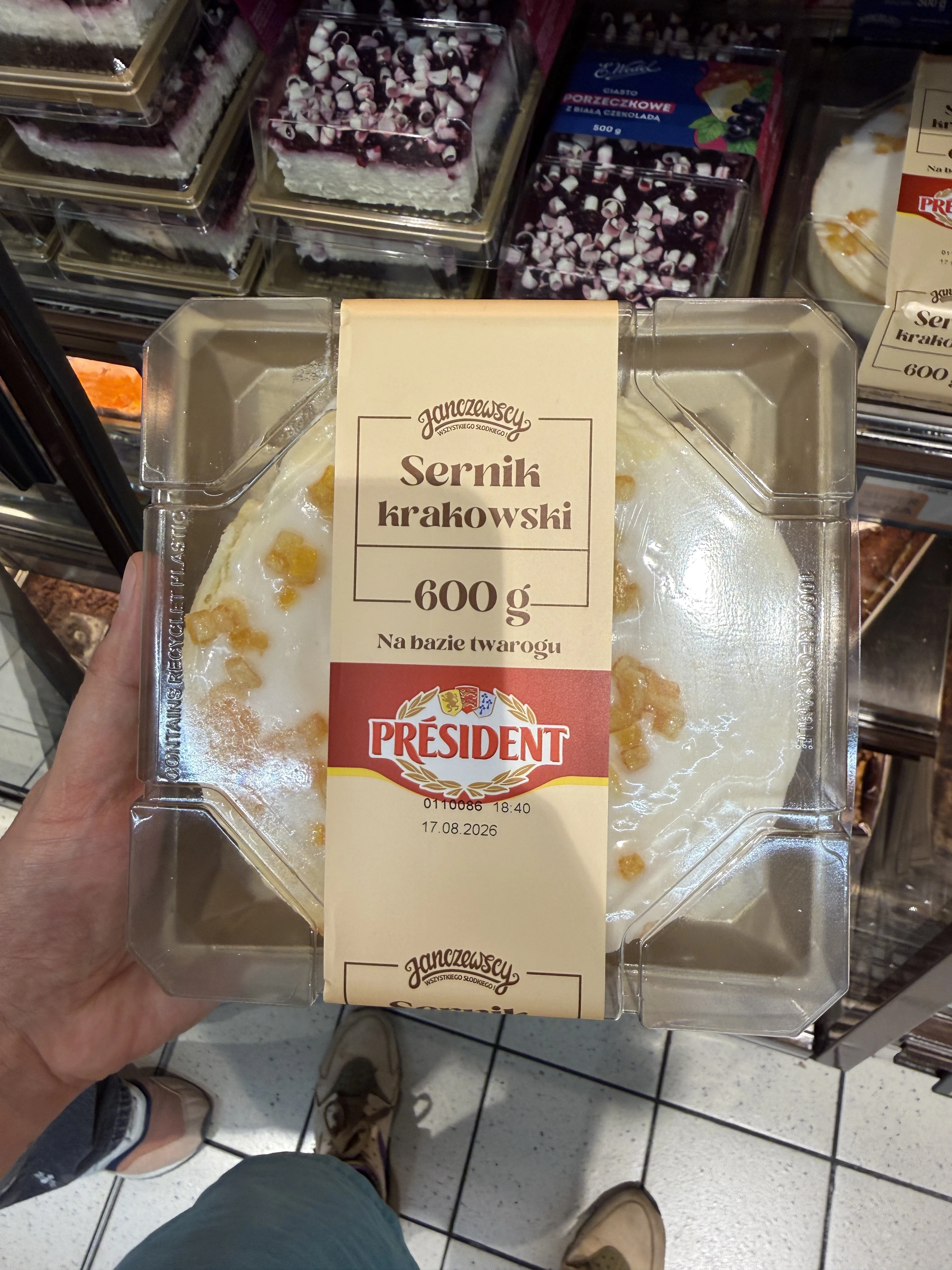 Sernik krakowski Président Janczewscy | 600g