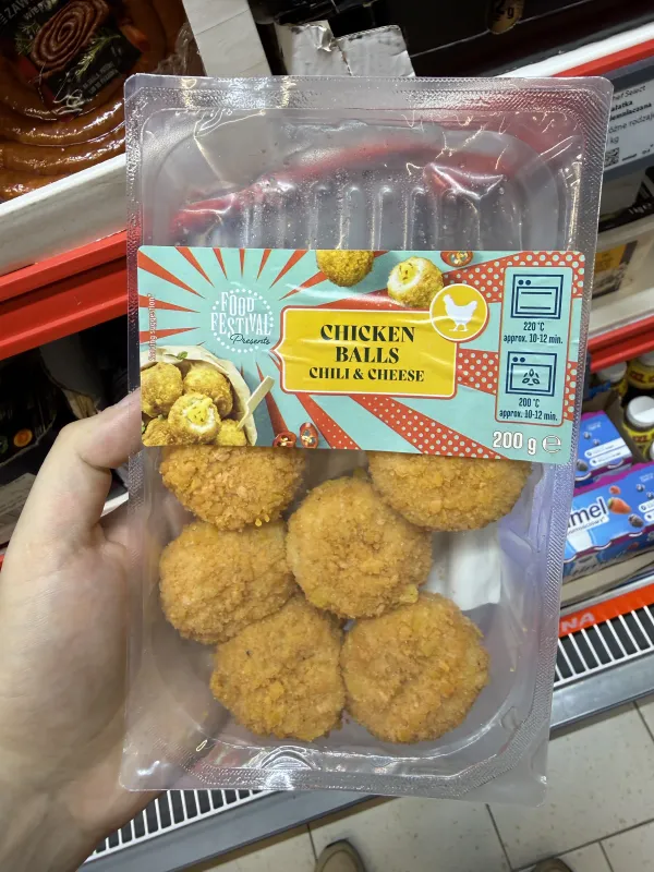 Food Festival Chicken Balls Chili & Cheese | 200g