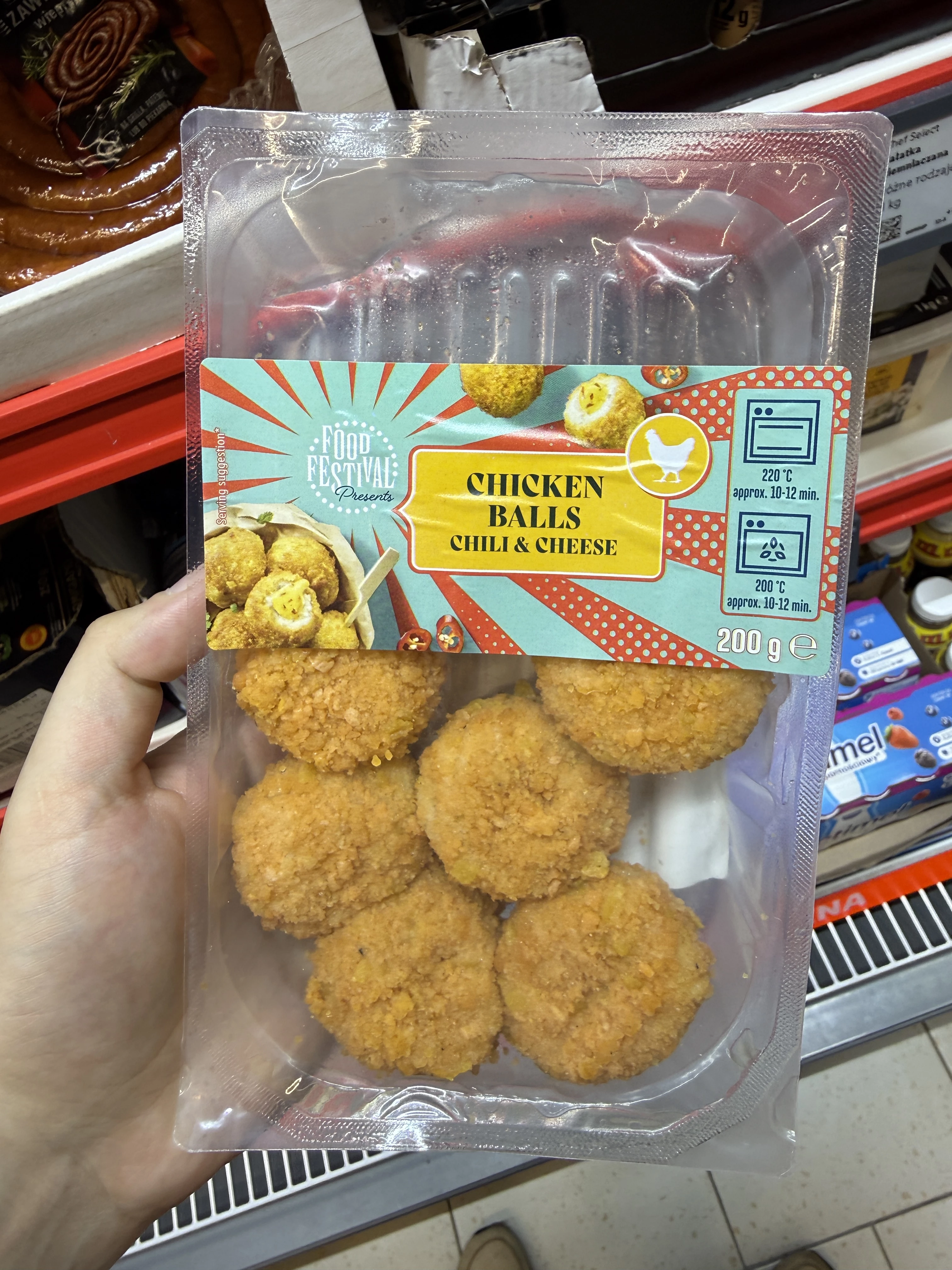 Food Festival Chicken Balls Chili & Cheese | 200g