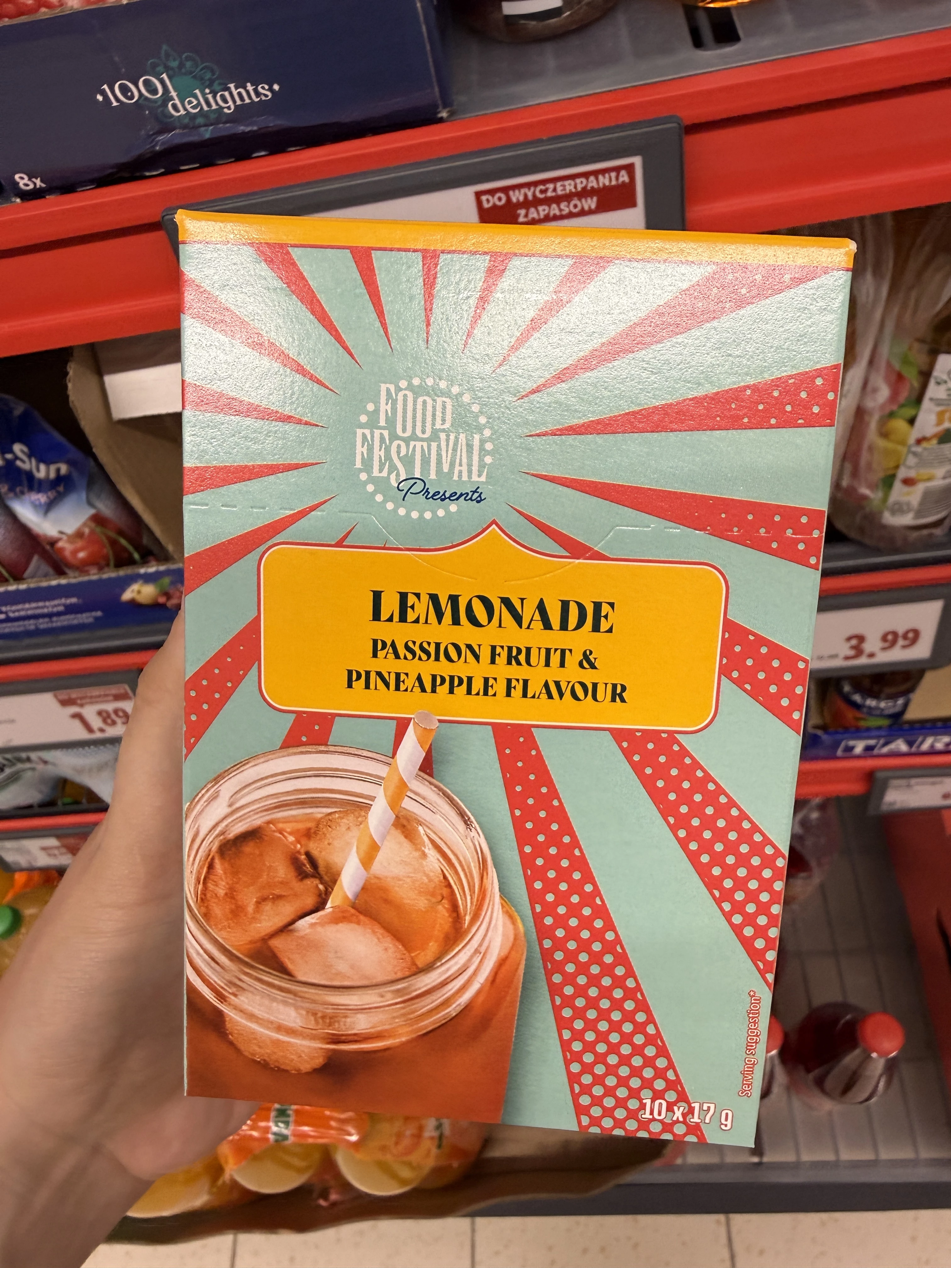 Food Festival Presents Lemonade Passion Fruit & Pineapple Flavour | 170g