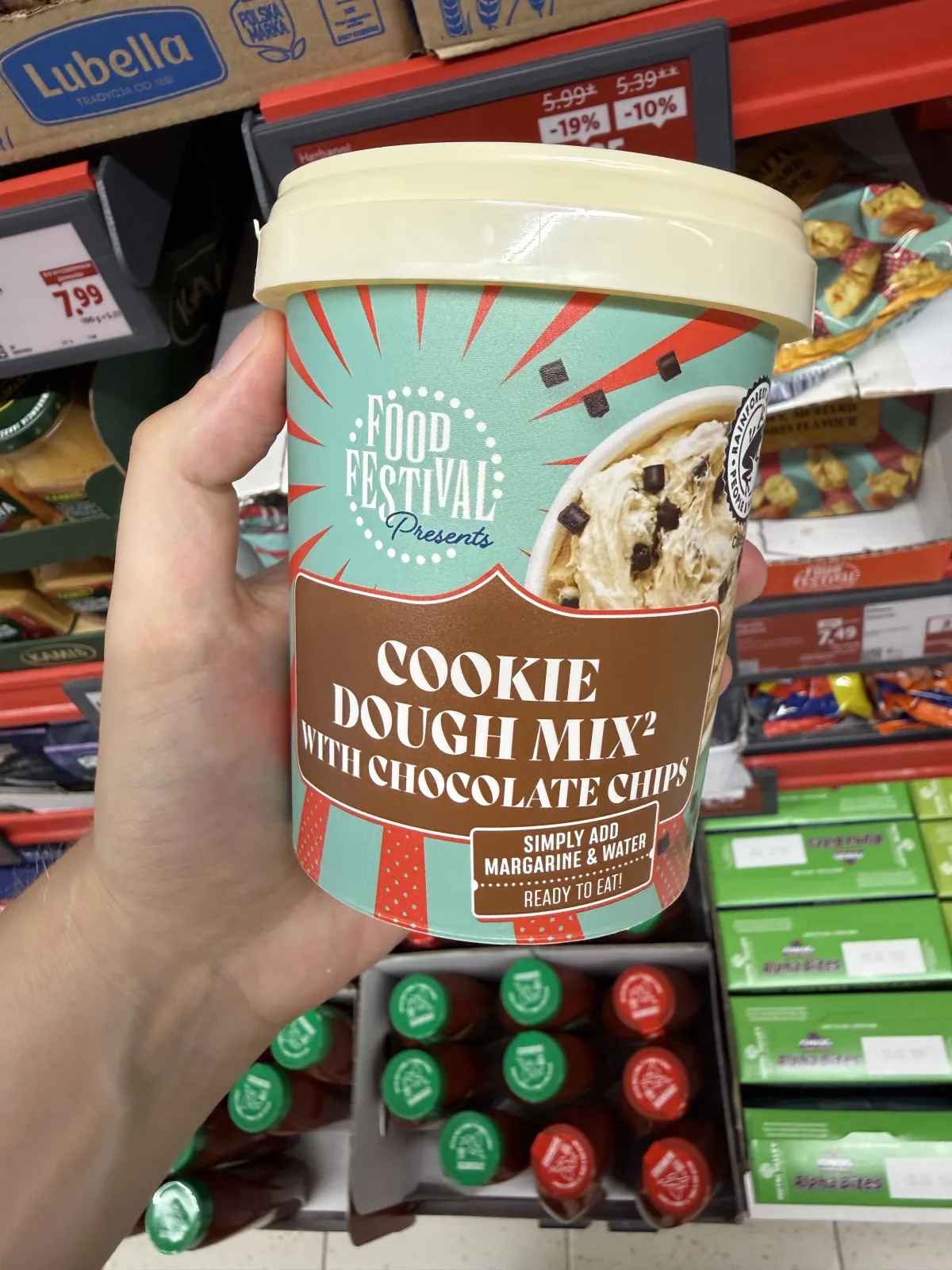 Food Festival Presents Cookie Dough Mix² with Chocolate Chips | 200g