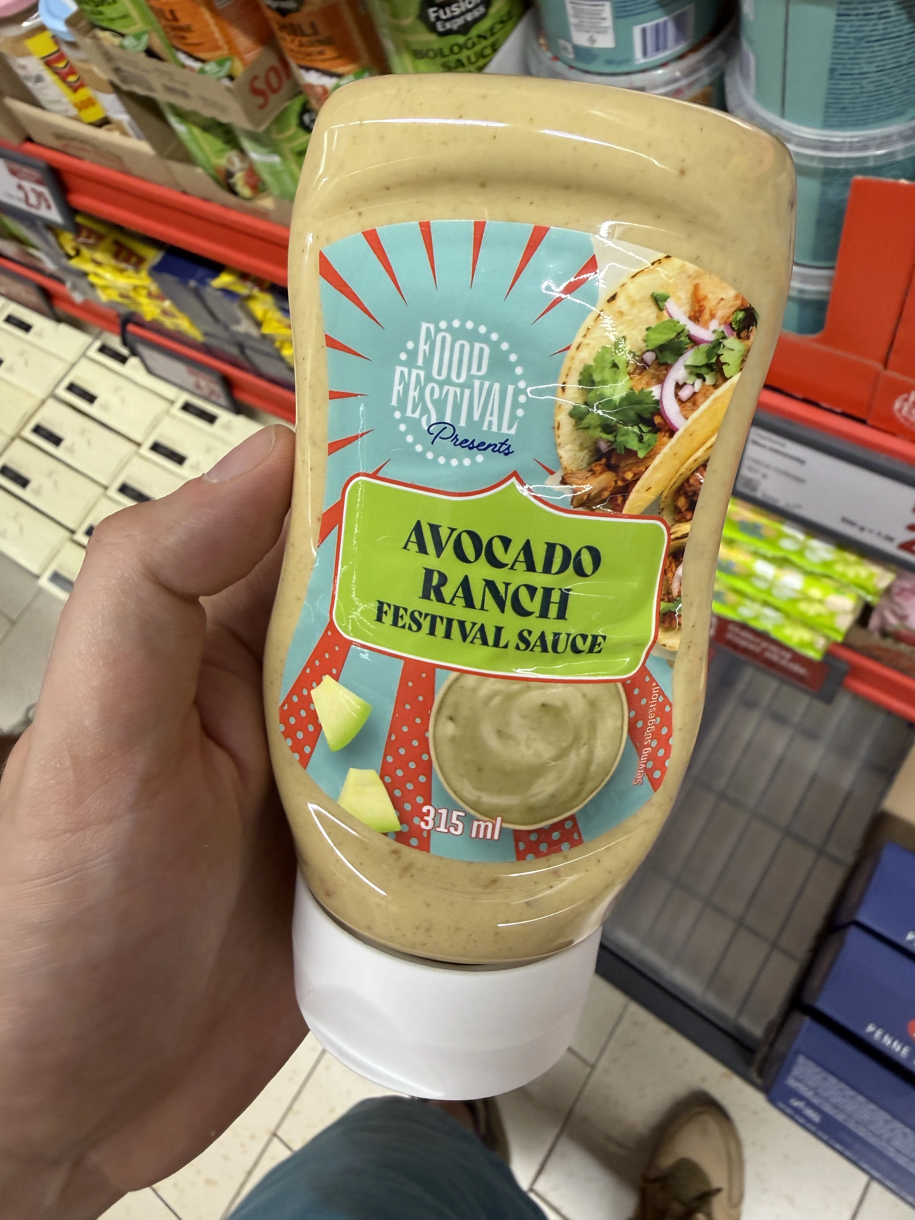 Avocado Ranch Festival Sauce Food Festival | 331g / 315ml