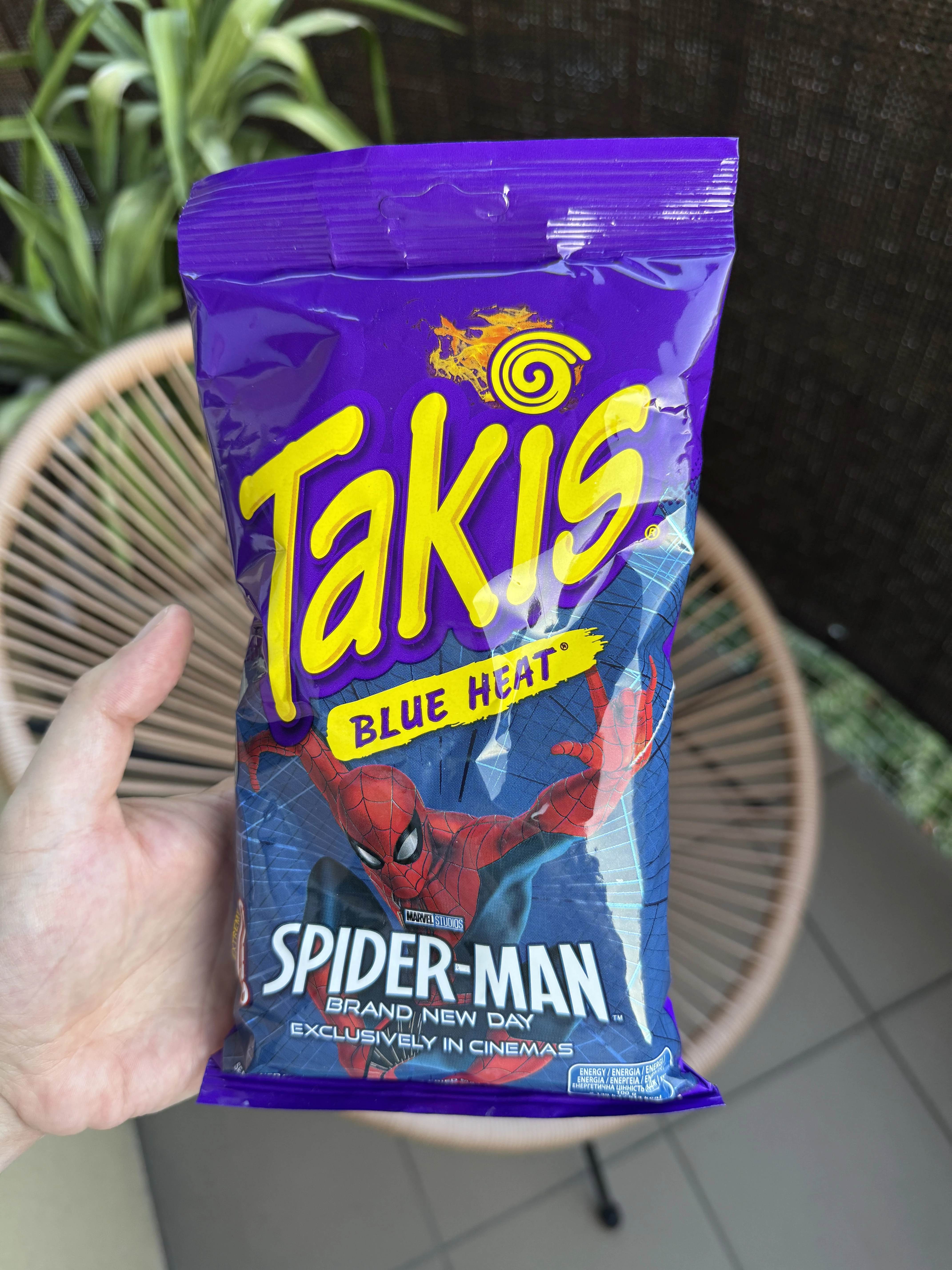 Takis Blue Heat Spider-Man: Brand New Day | 100g