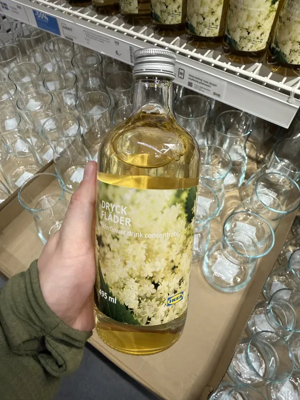 Ikea Dryck Fläder Elderflower drink concentrate | 495ml