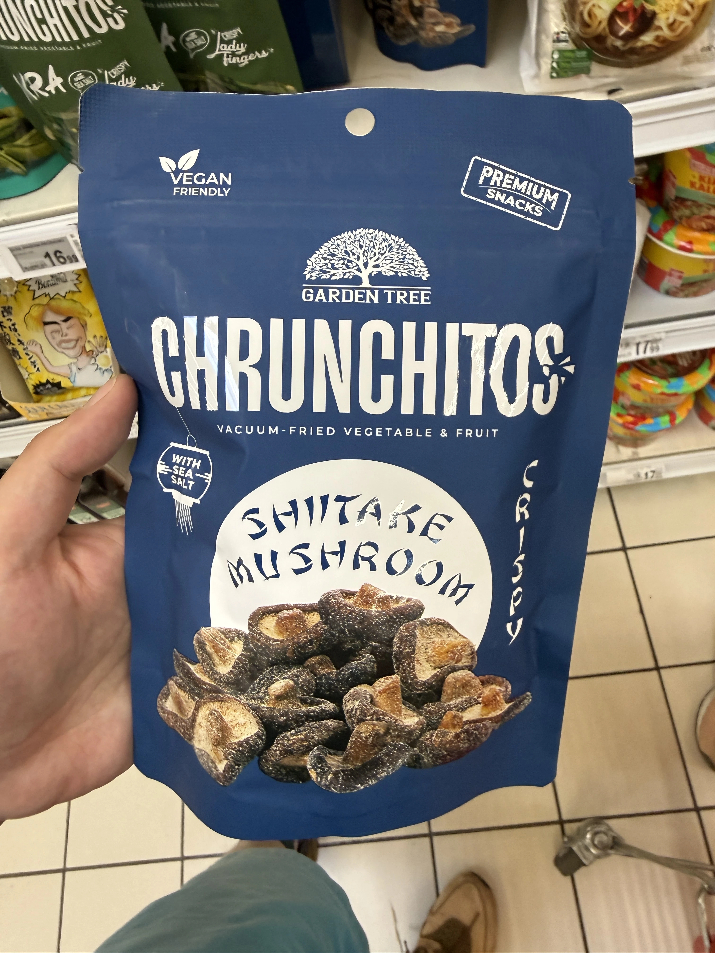 Garden Tree Chrunchitos Shiitake Mushroom | 60g