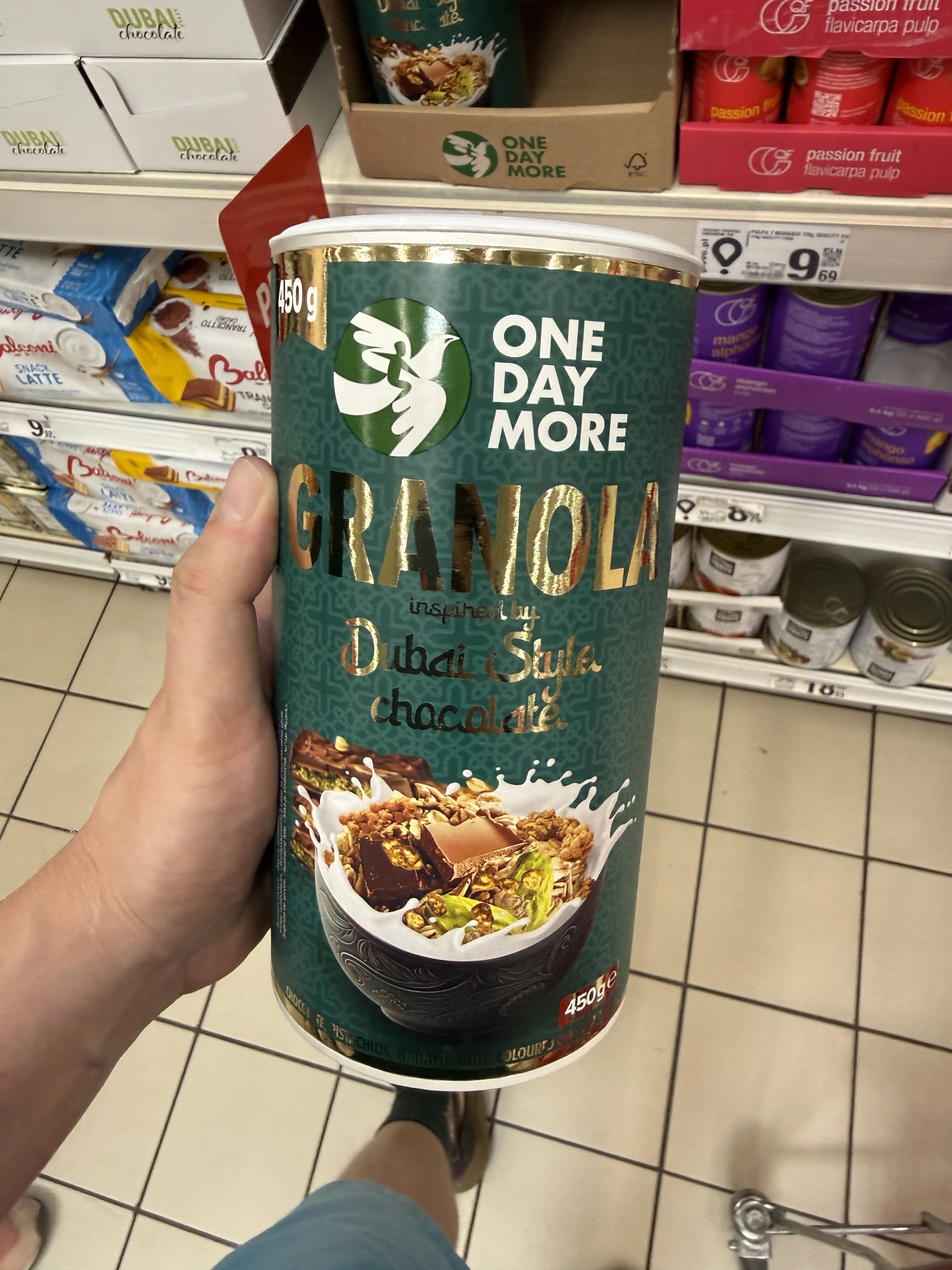 One Day More Granola Dubai Style Chocolate | 450g