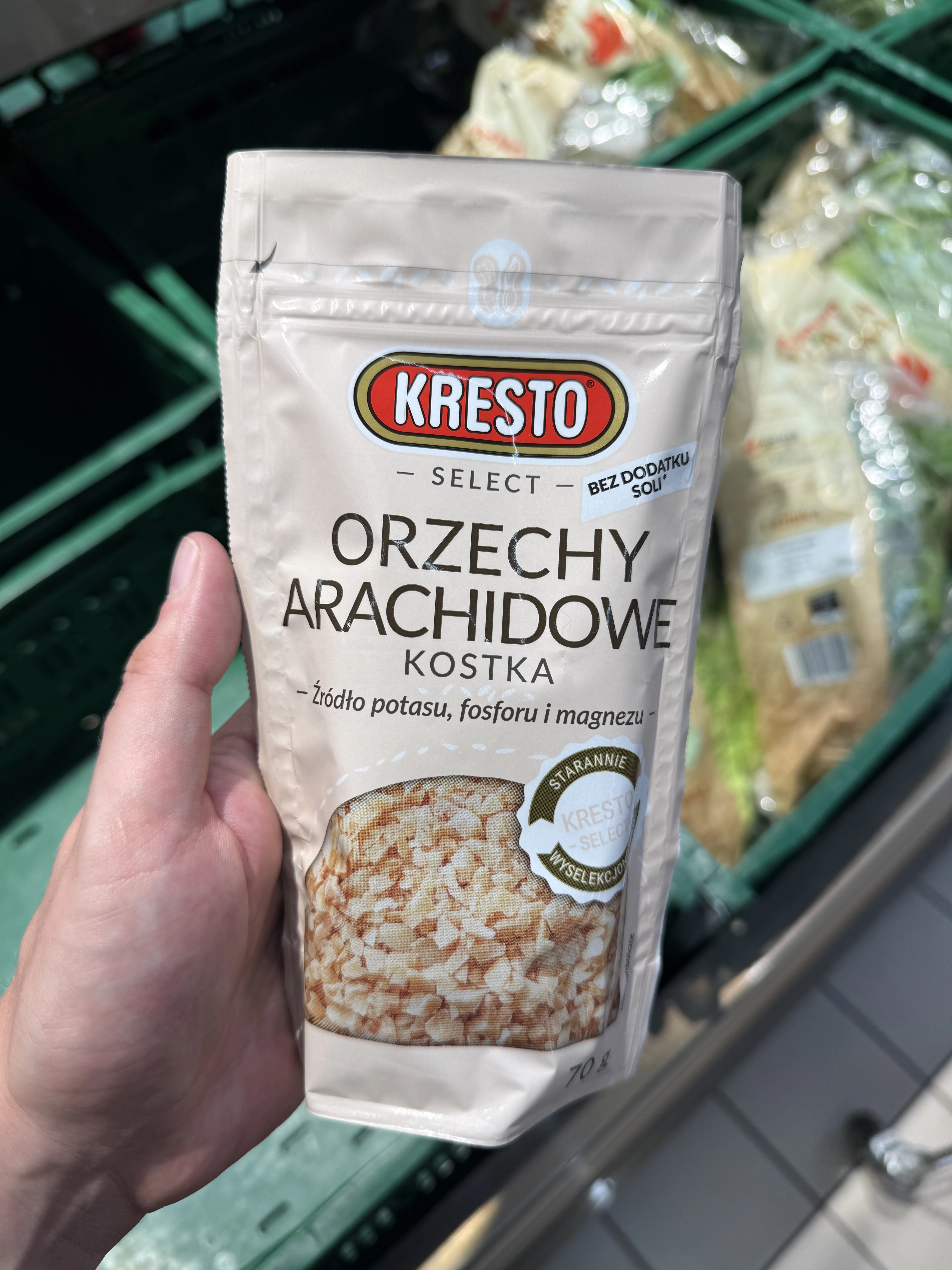 Kresto Orzechy Arachidowe Prażone Kostka Select | 70g