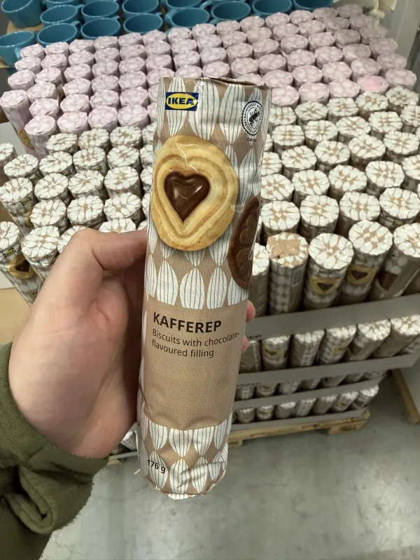 KAFFEREP herbatniki z nadzieniem czekoladowym | 176g