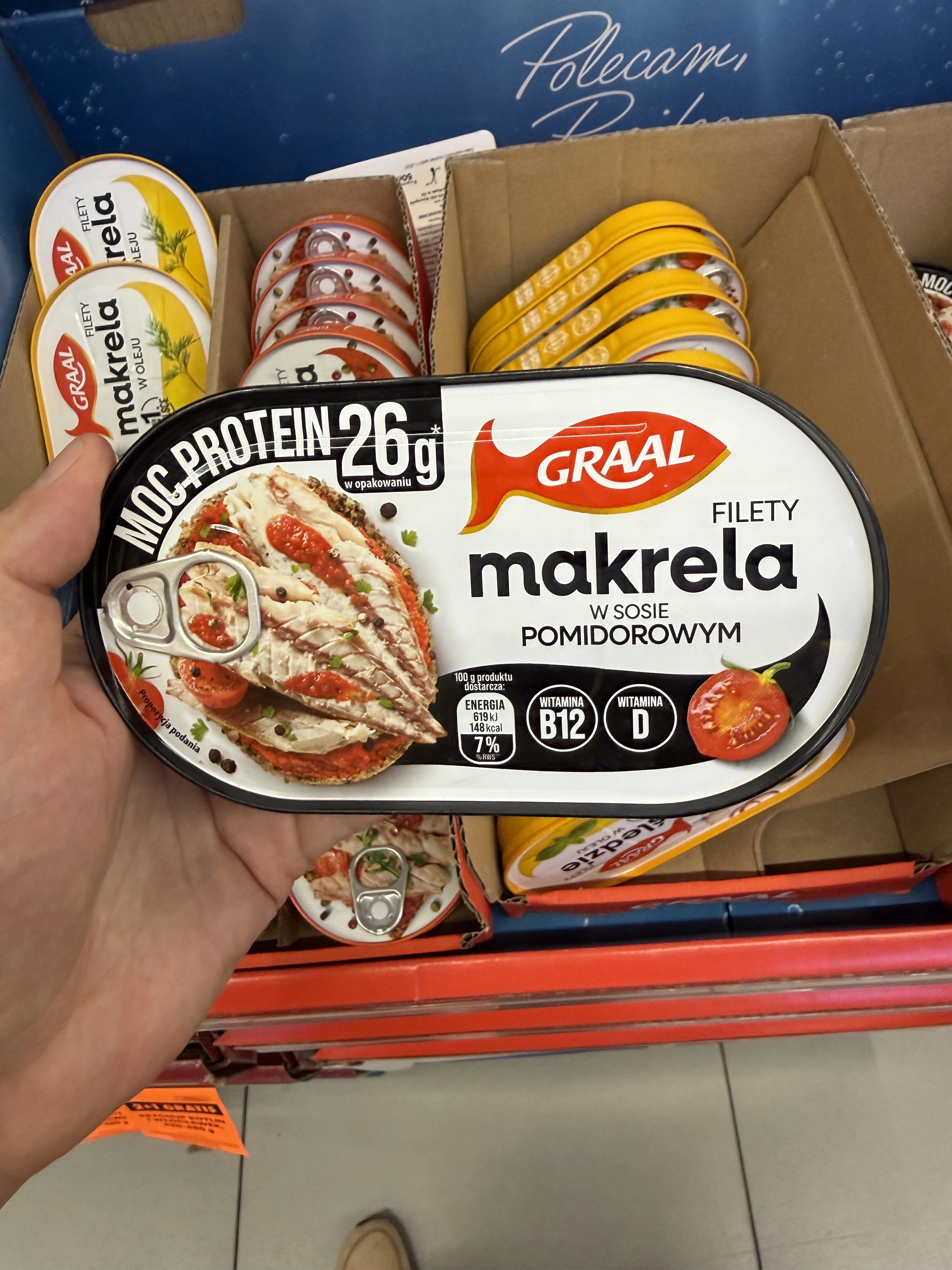 Graal Filety z makreli w sosie pomidorowym | 170g