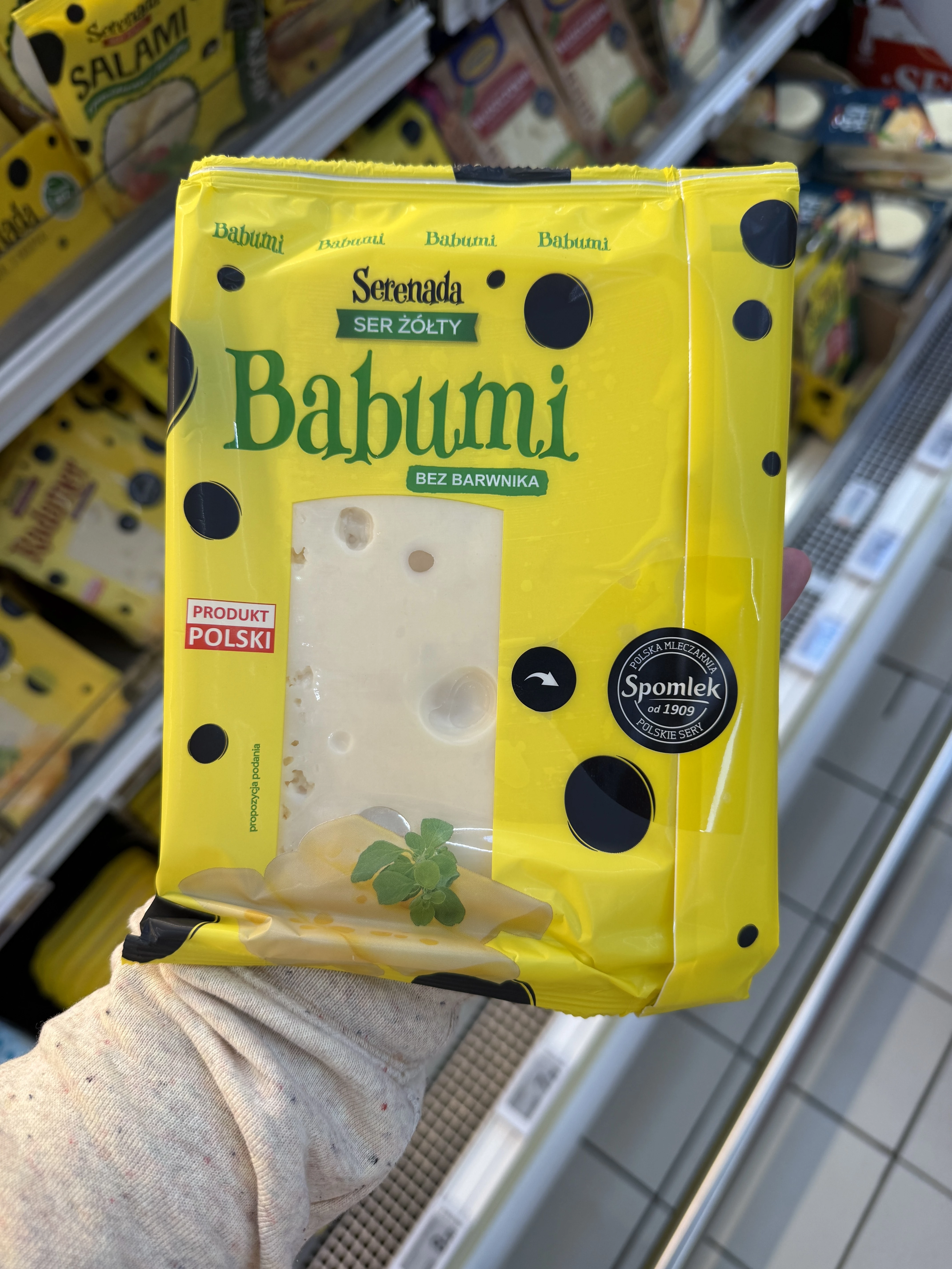 Serenada Ser żółty Babumi | 135g