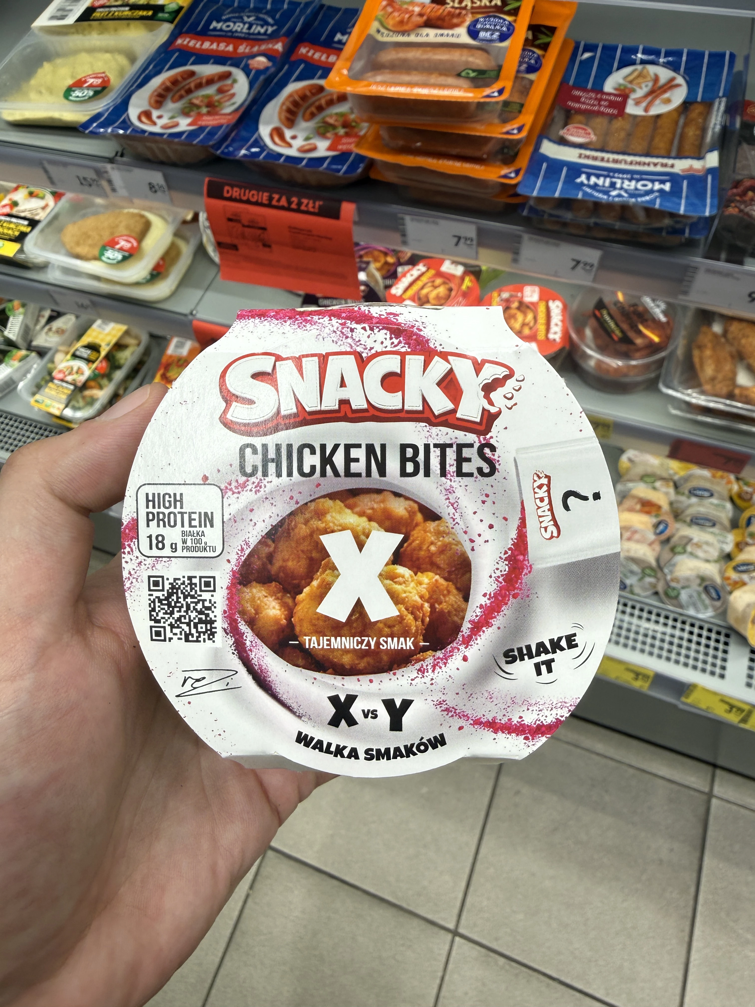 Snacky Chicken Bites z Posypką X – Tajemniczy Smak | 72,5g