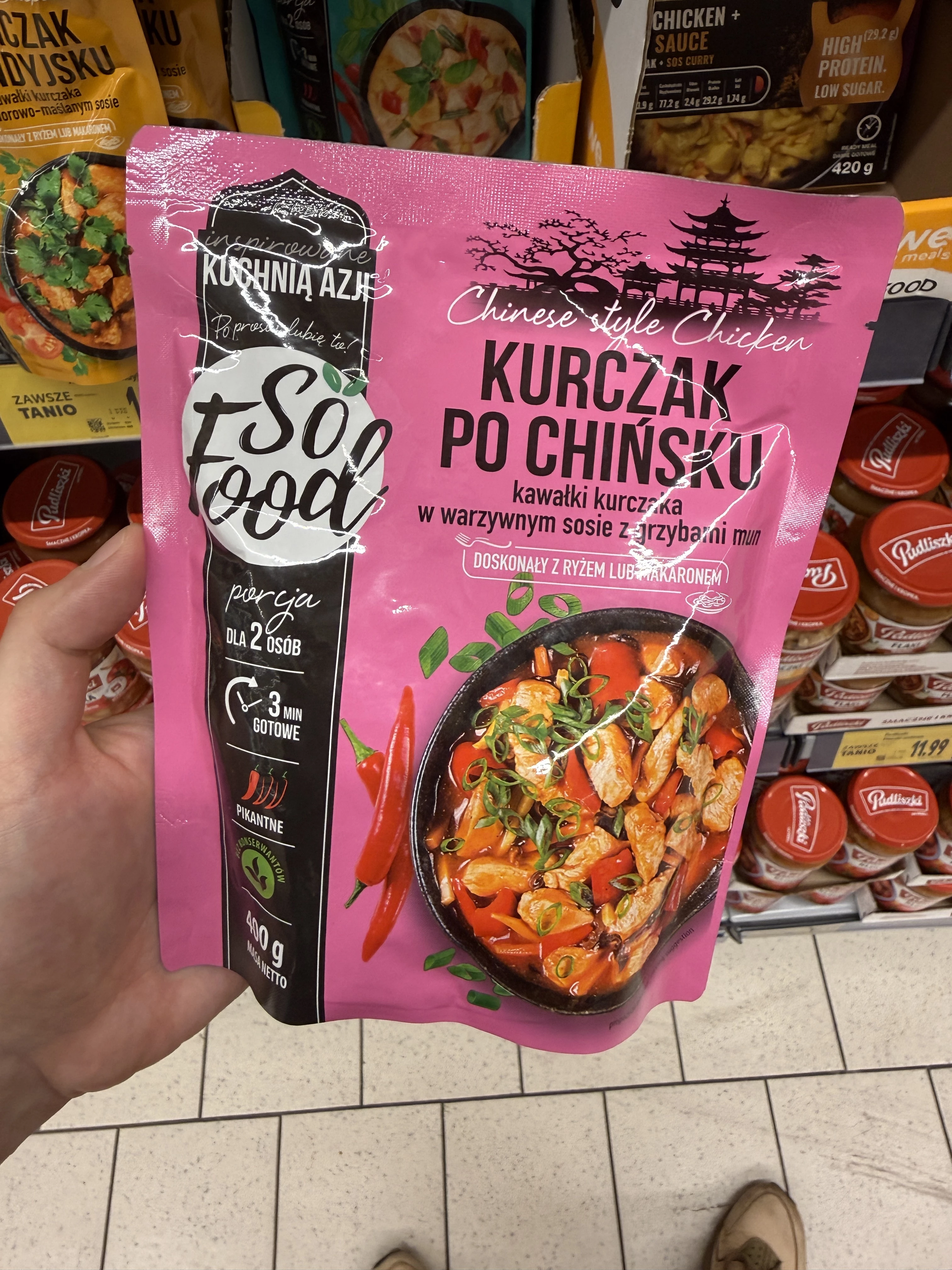 So Food Kurczak po chińsku | 400g