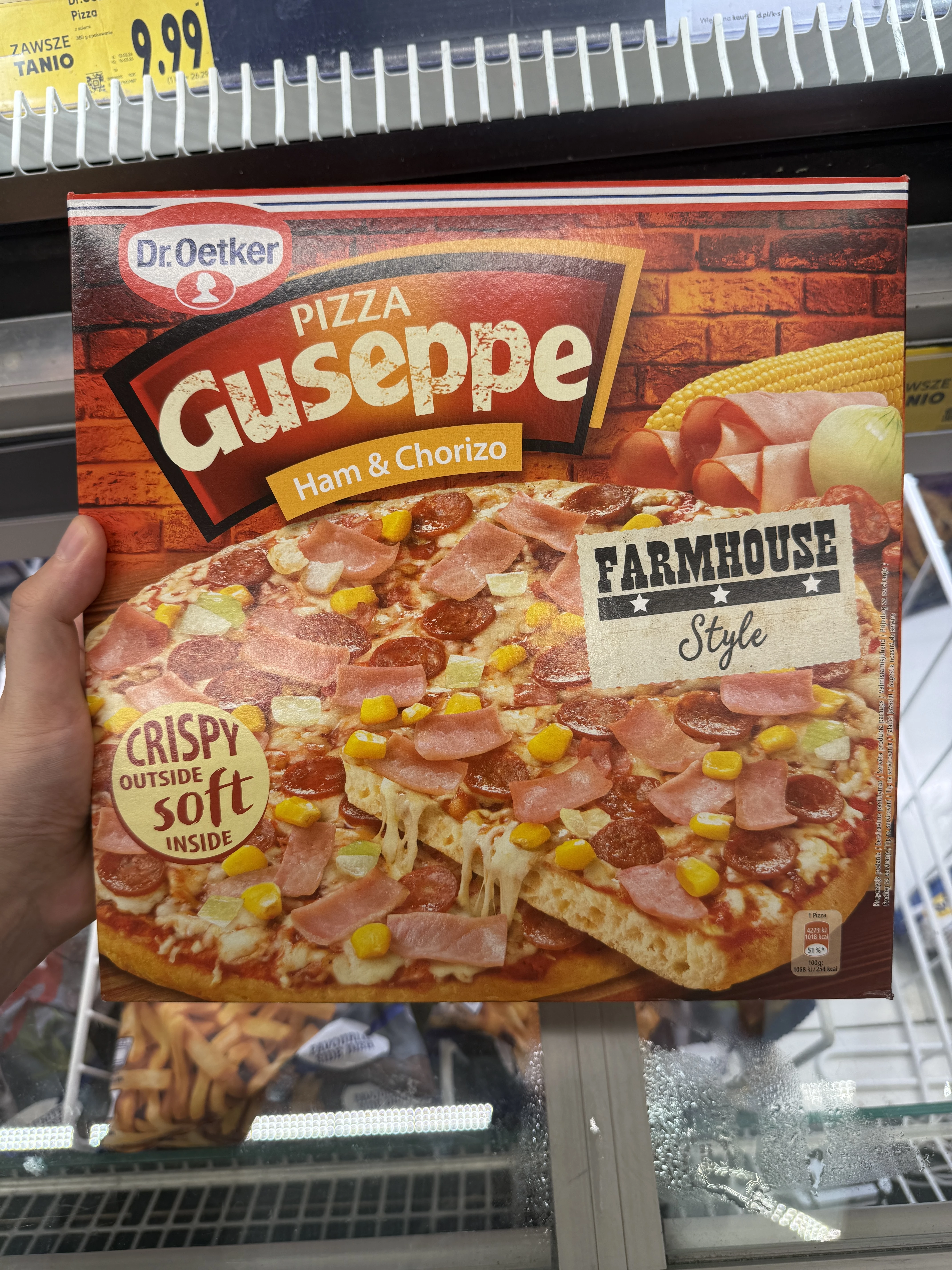 Dr. Oetker Pizza Guseppe Ham & Chorizo Farmhouse Style | 400g