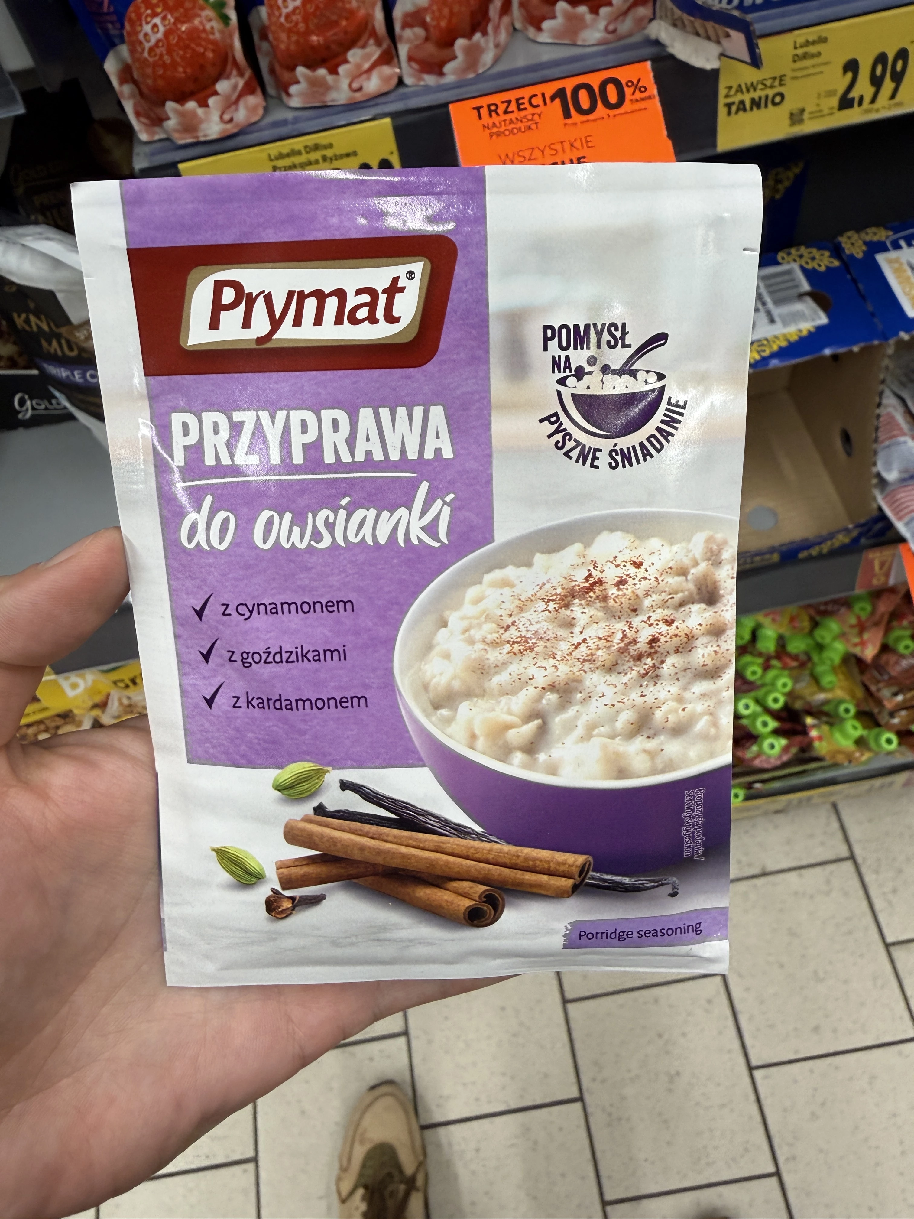 Prymat Przyprawa do owsianki | 15g