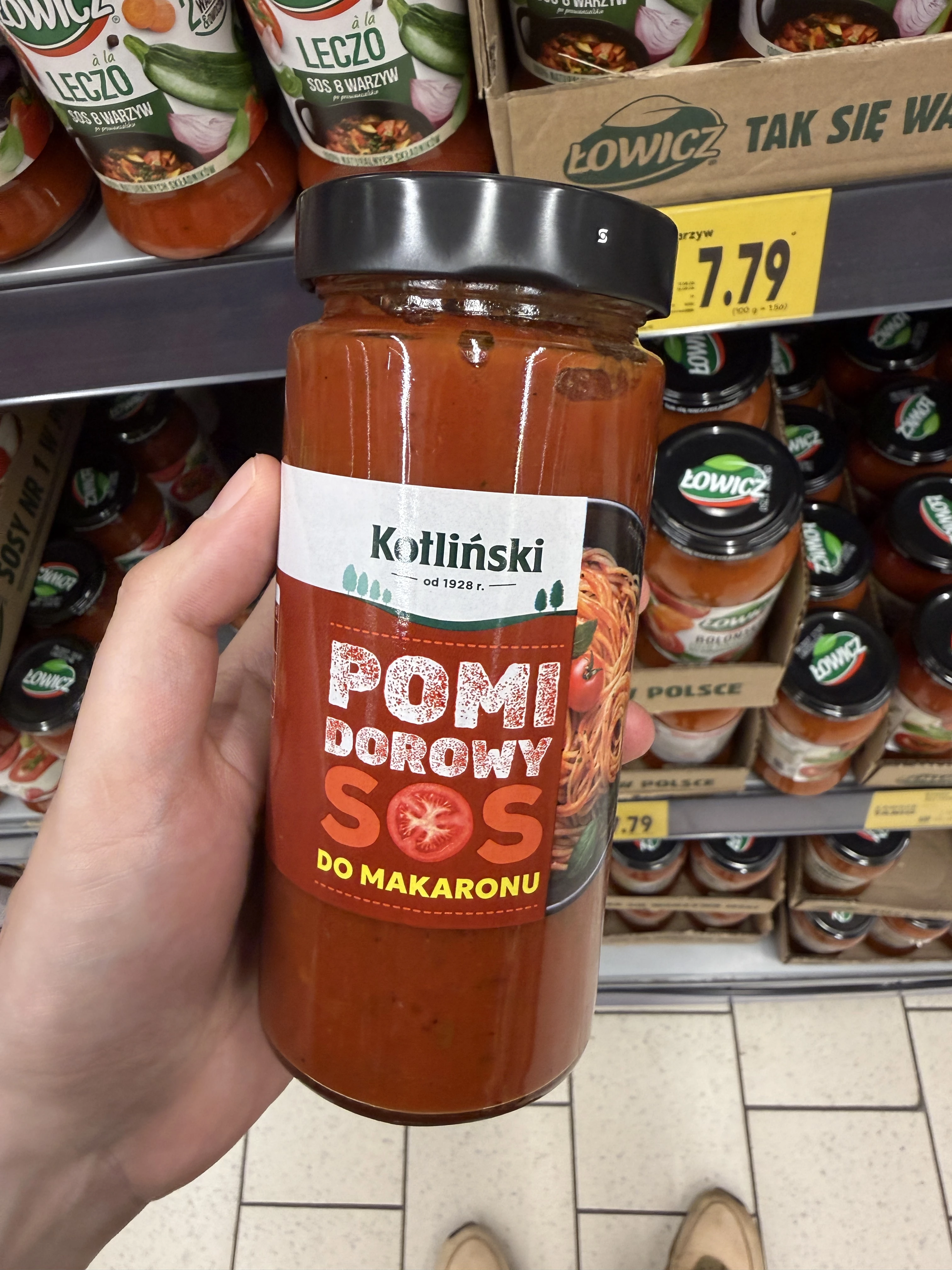 Kotlinski Sos pomidorowy do makaronu | 410g