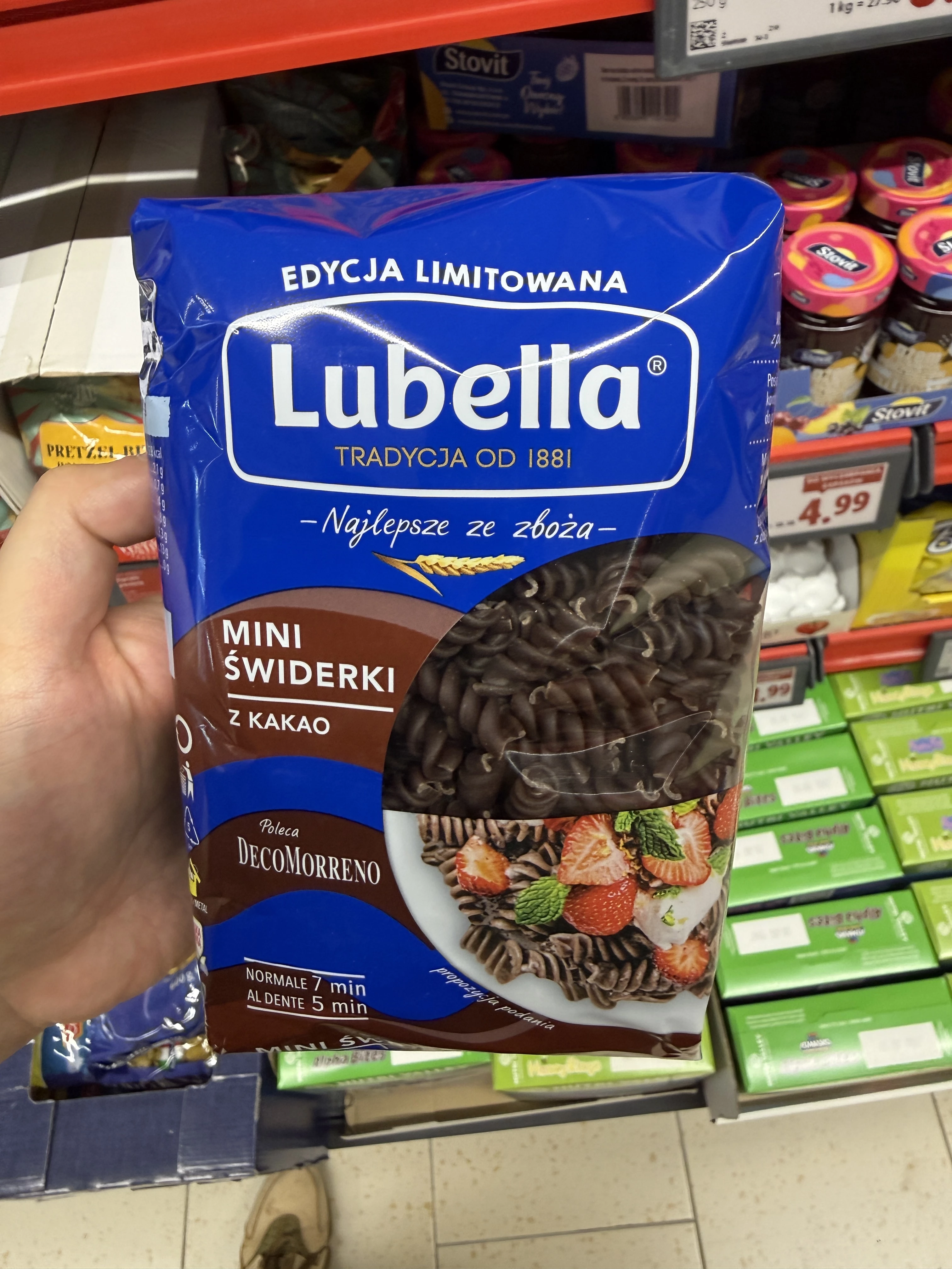Lubella Mini Świderki z Kakao (edycja limitowana) | 350g