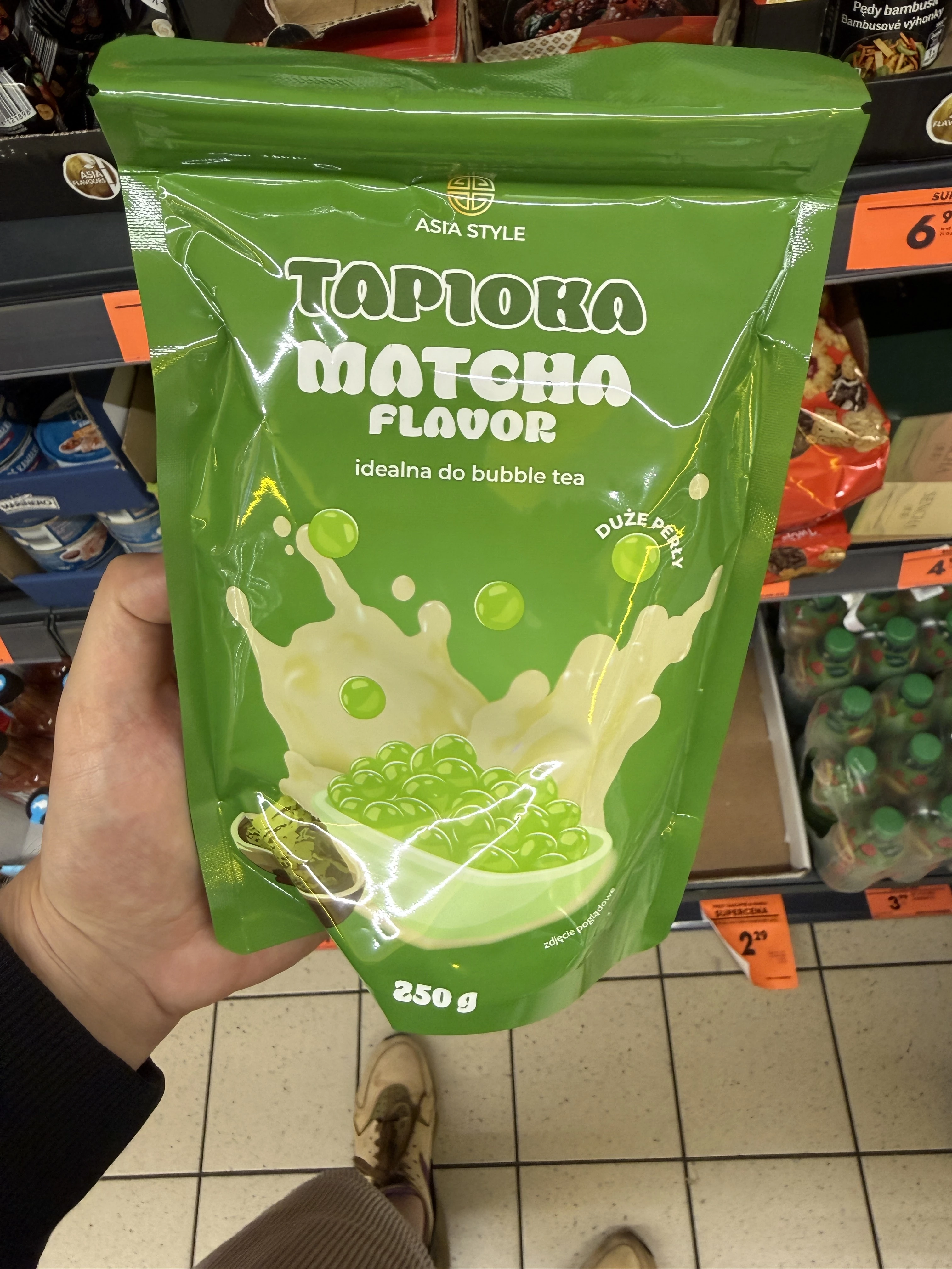 Asia Style Tapioka Matcha Flavor | 250g