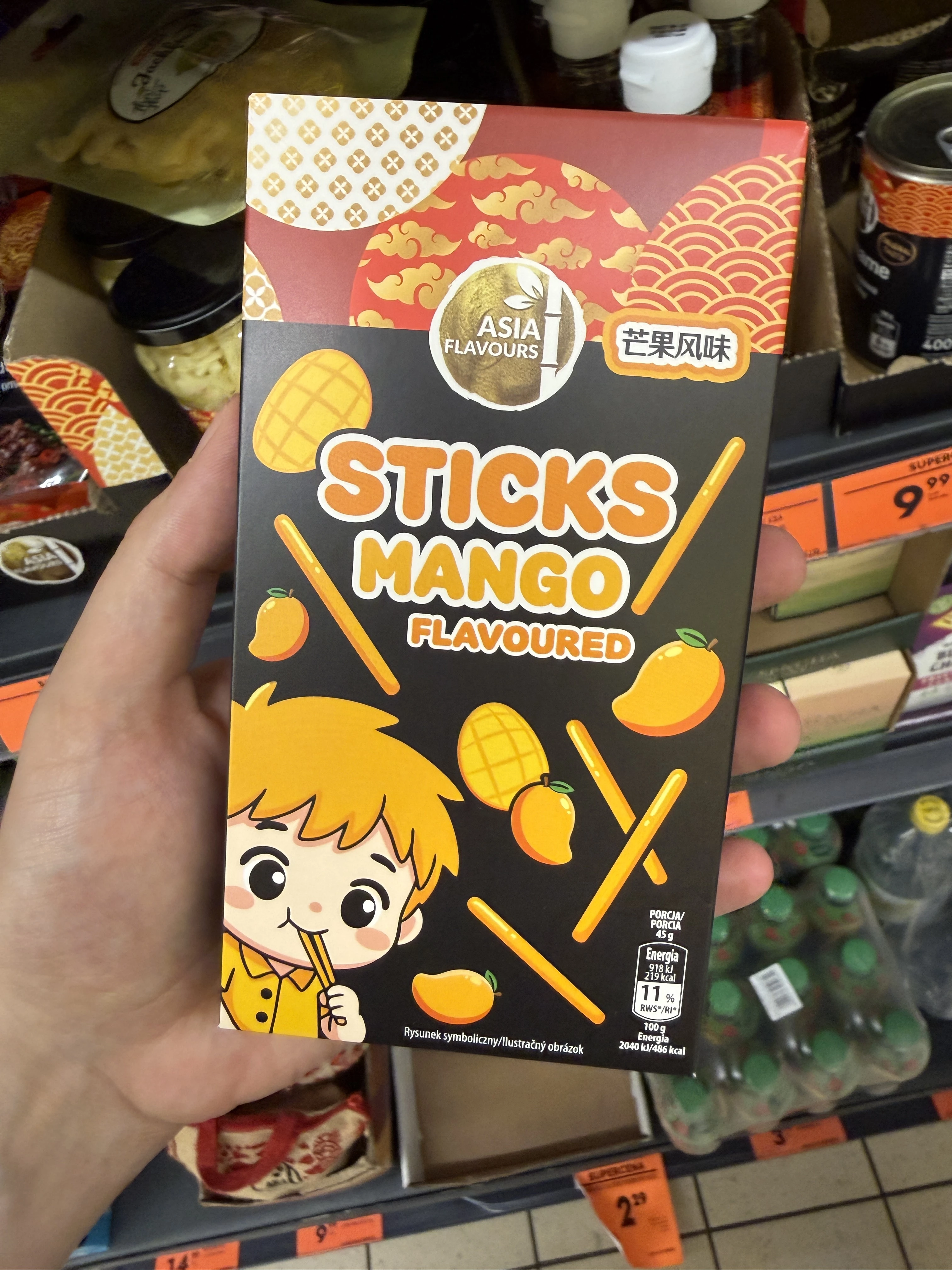 Asia Flavours Sticks Mango Flavoured | 45g