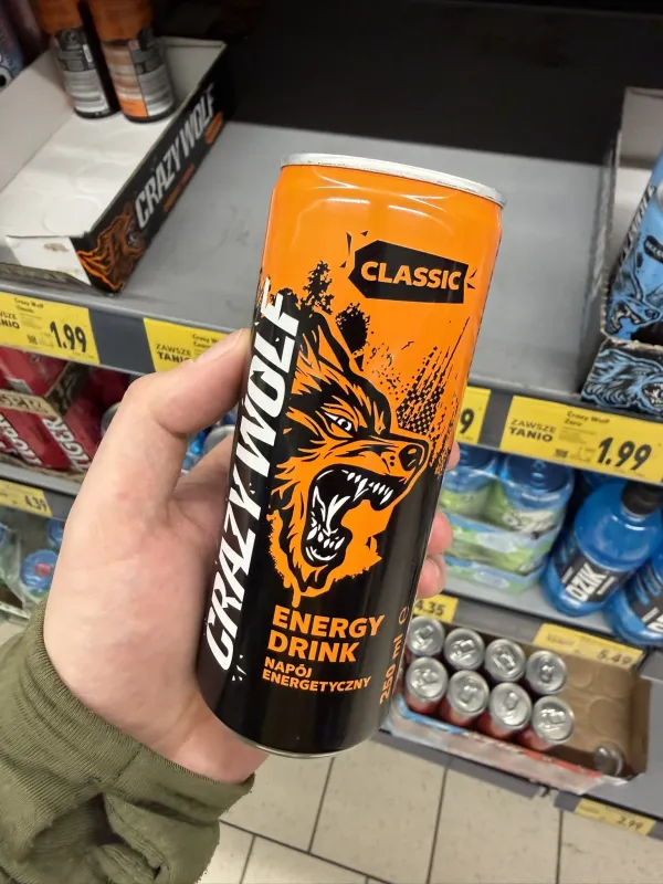 Crazy Wolf Classic Energy Drink | 250ml