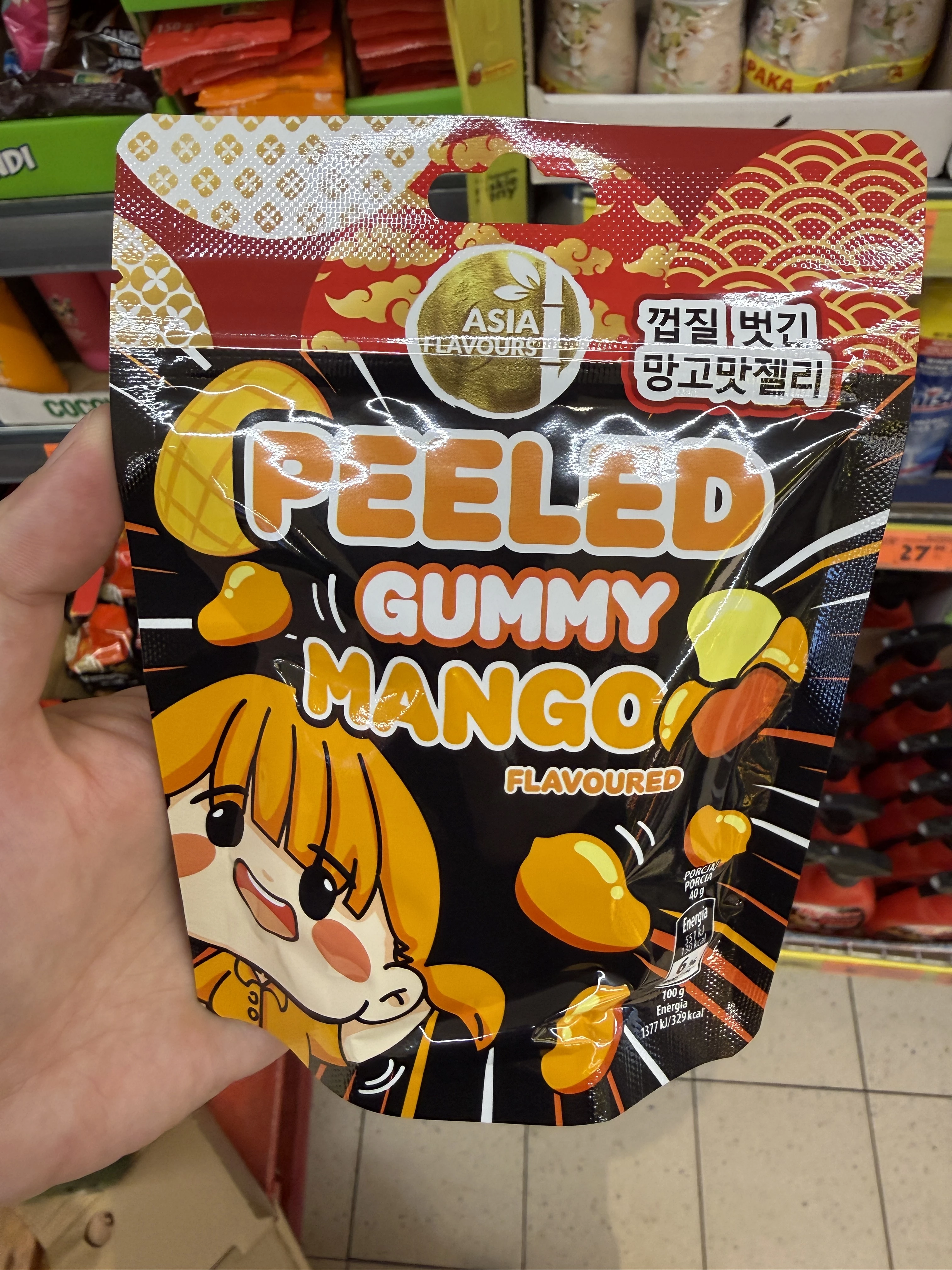 Asia Flavours Peeled Gummy Mango Flavoured | 85g