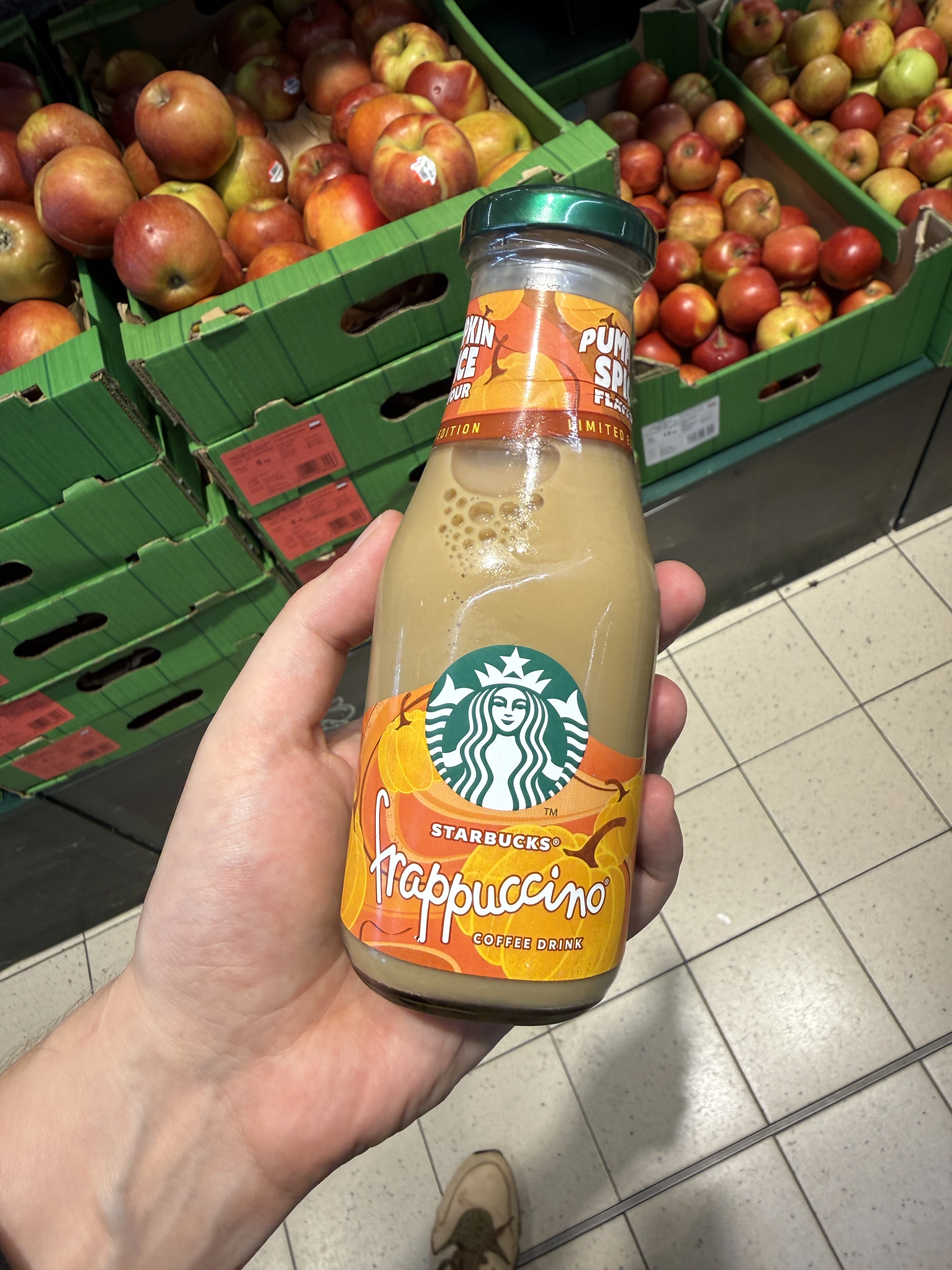 Starbucks Frappuccino Coffee Drink Pumpkin Spice Flavour | 250ml