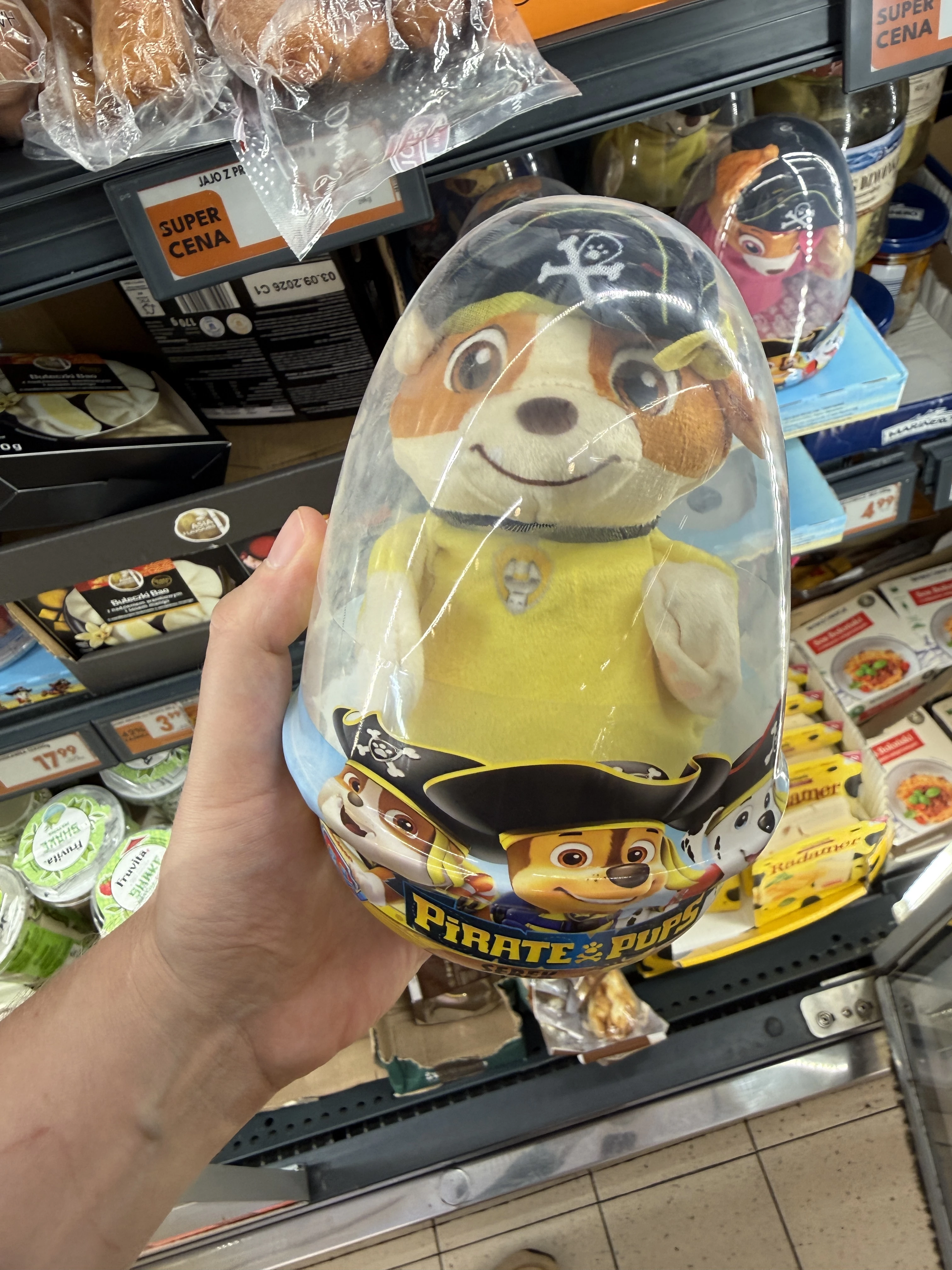 Pirate Pups – Serek o smaku waniliowym z maskotką Rubble | 160g