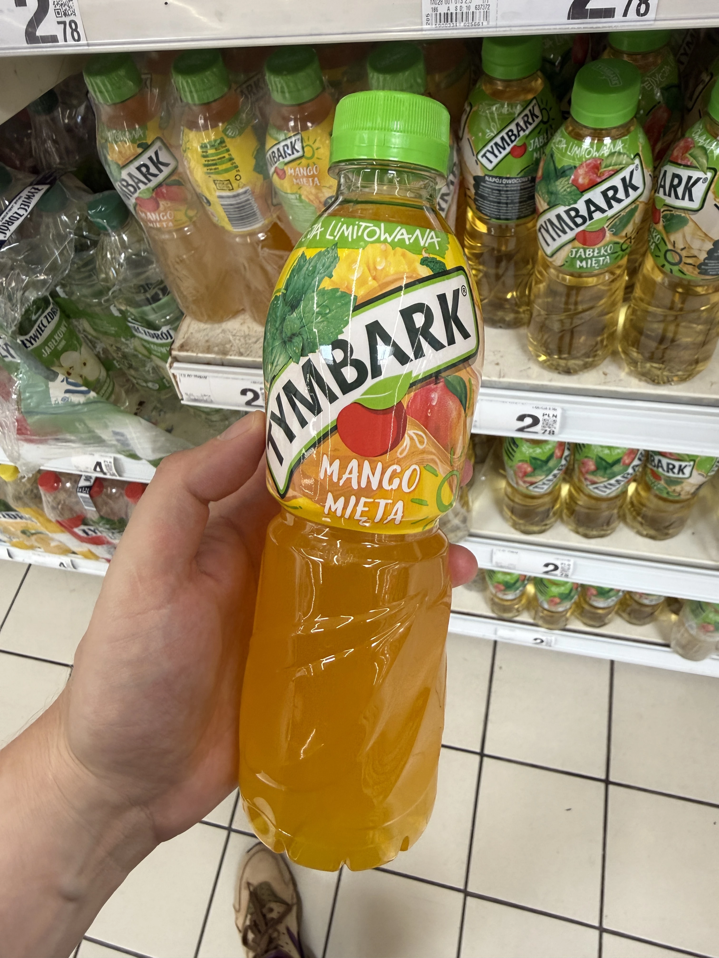 Tymbark Mango Mięta edycja limitowana | 500ml