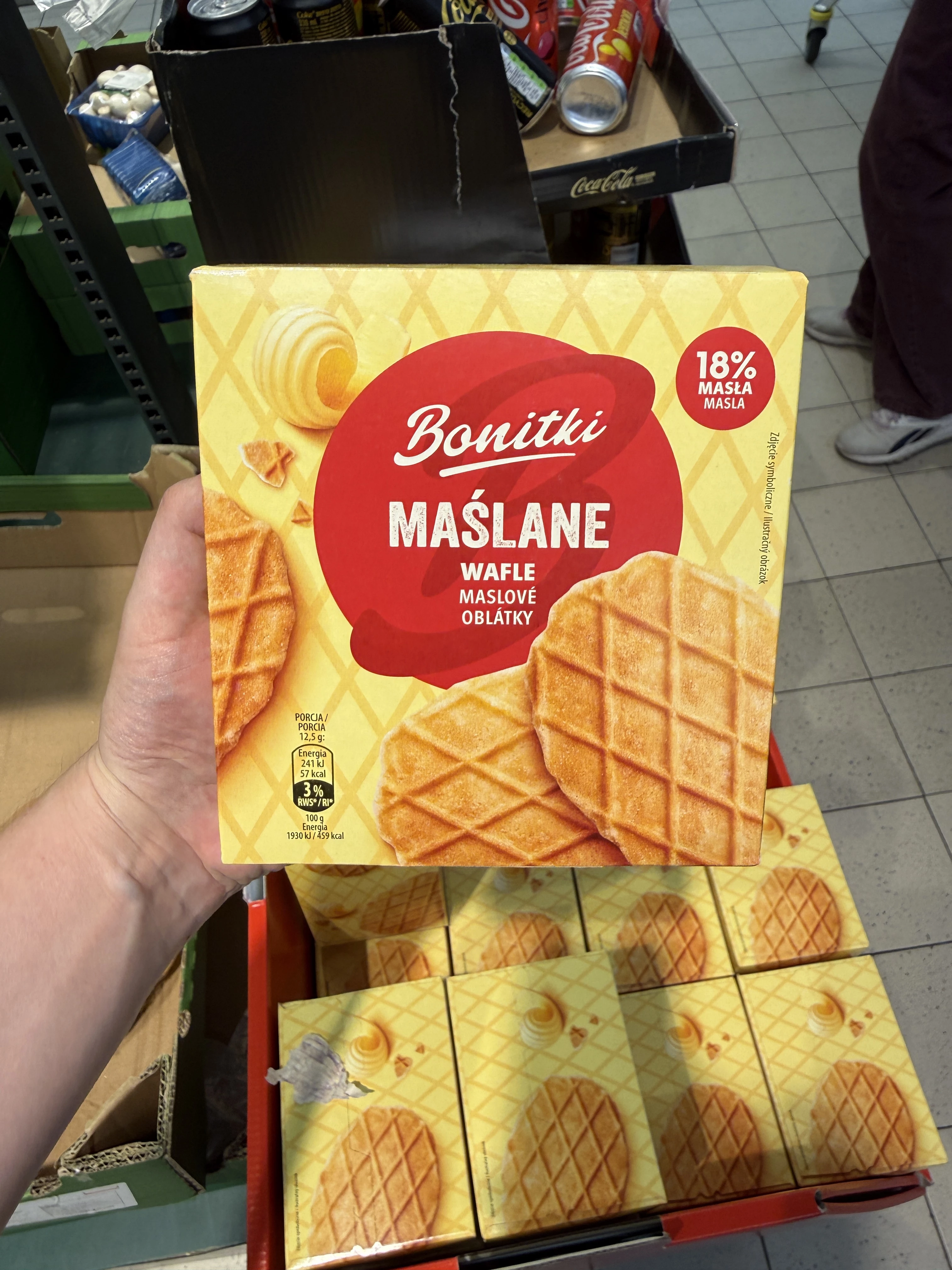 Bonitki Wafle Maślane | 250g
