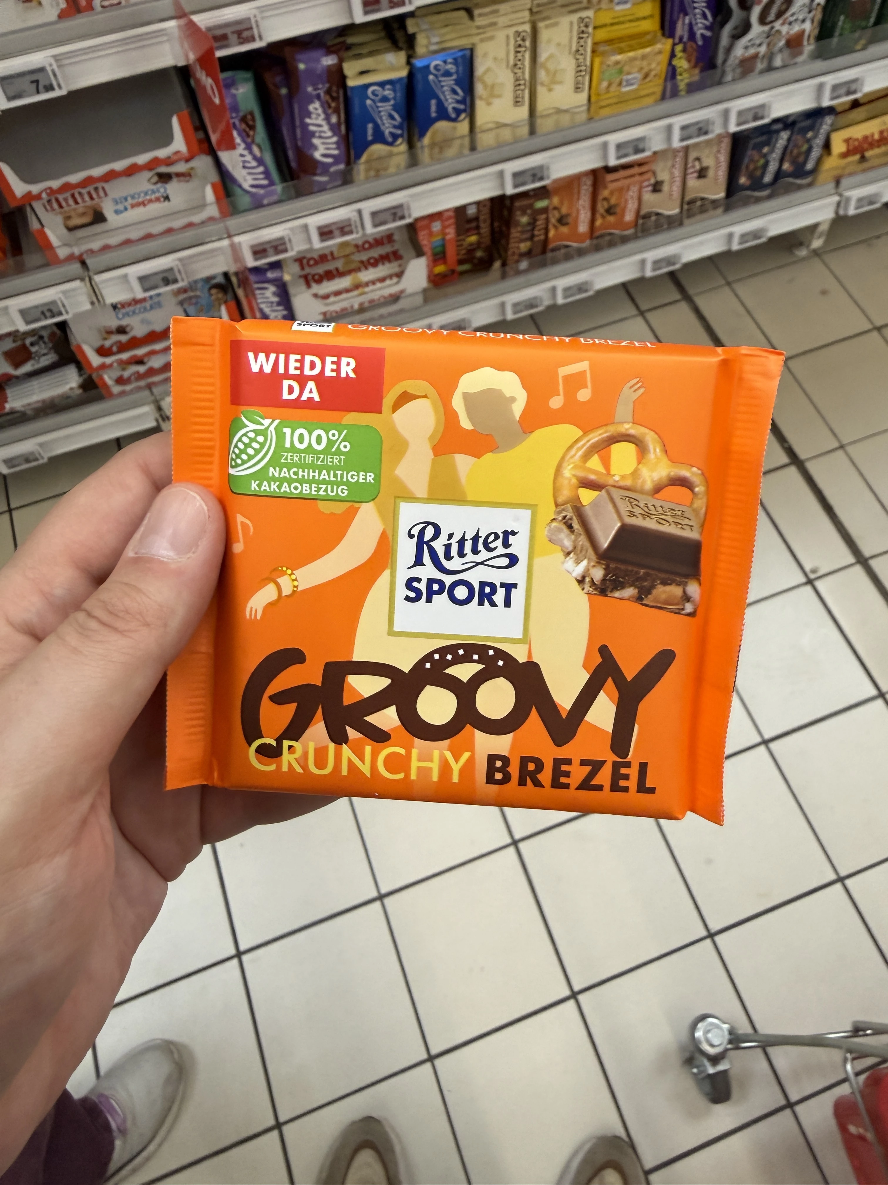Ritter Sport Groovy Crunchy Brezel | 100g