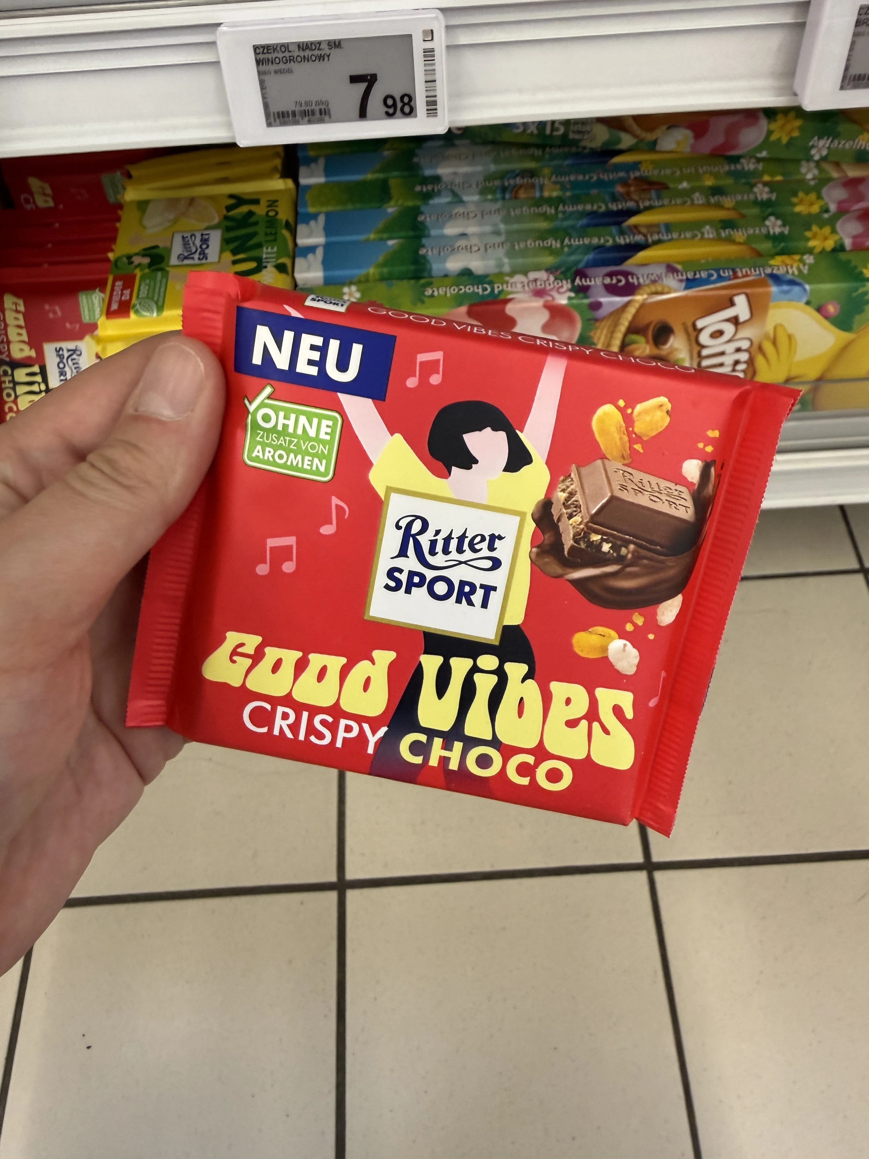 Ritter Sport Good Vibes Crispy Choco | 100g