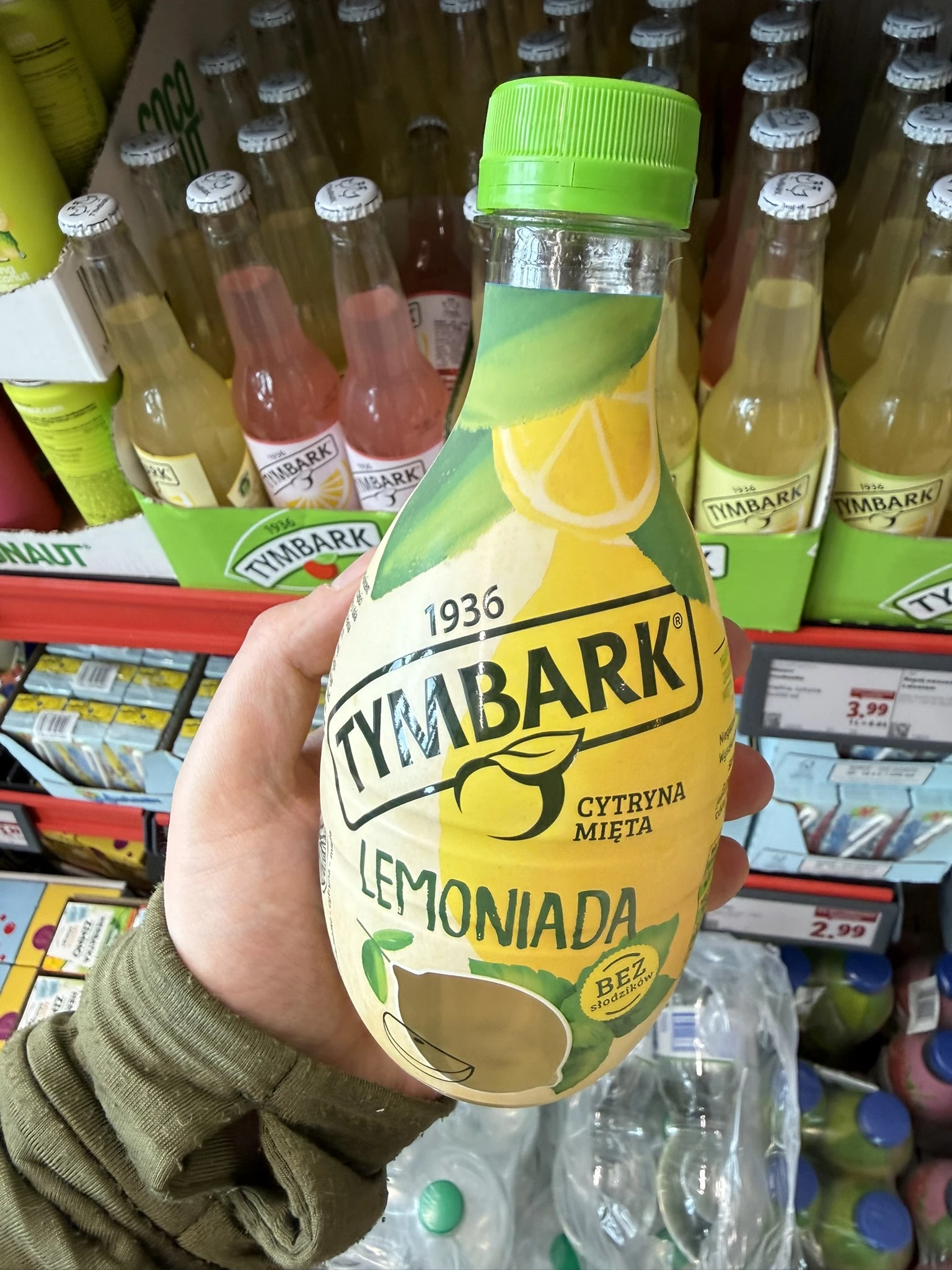 Tymbark Lemoniada Cytryna-Mięta | 400ml
