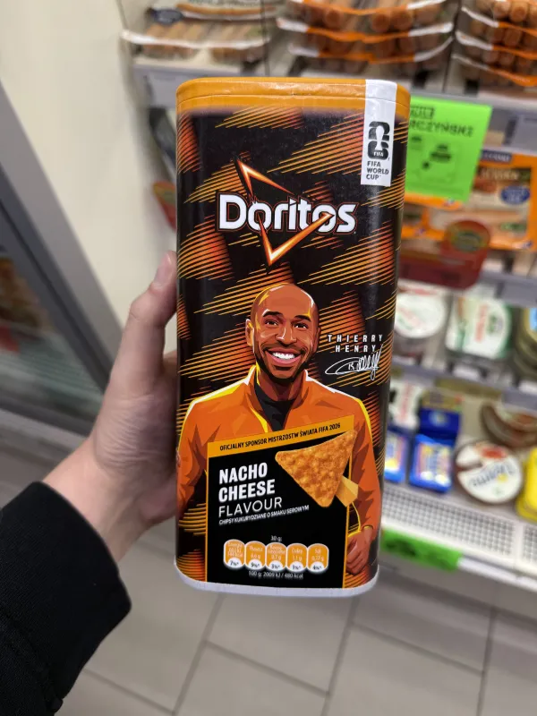 Doritos Nacho Cheese Flavour FIFA World Cup 2026 Thierry Henry | 140g