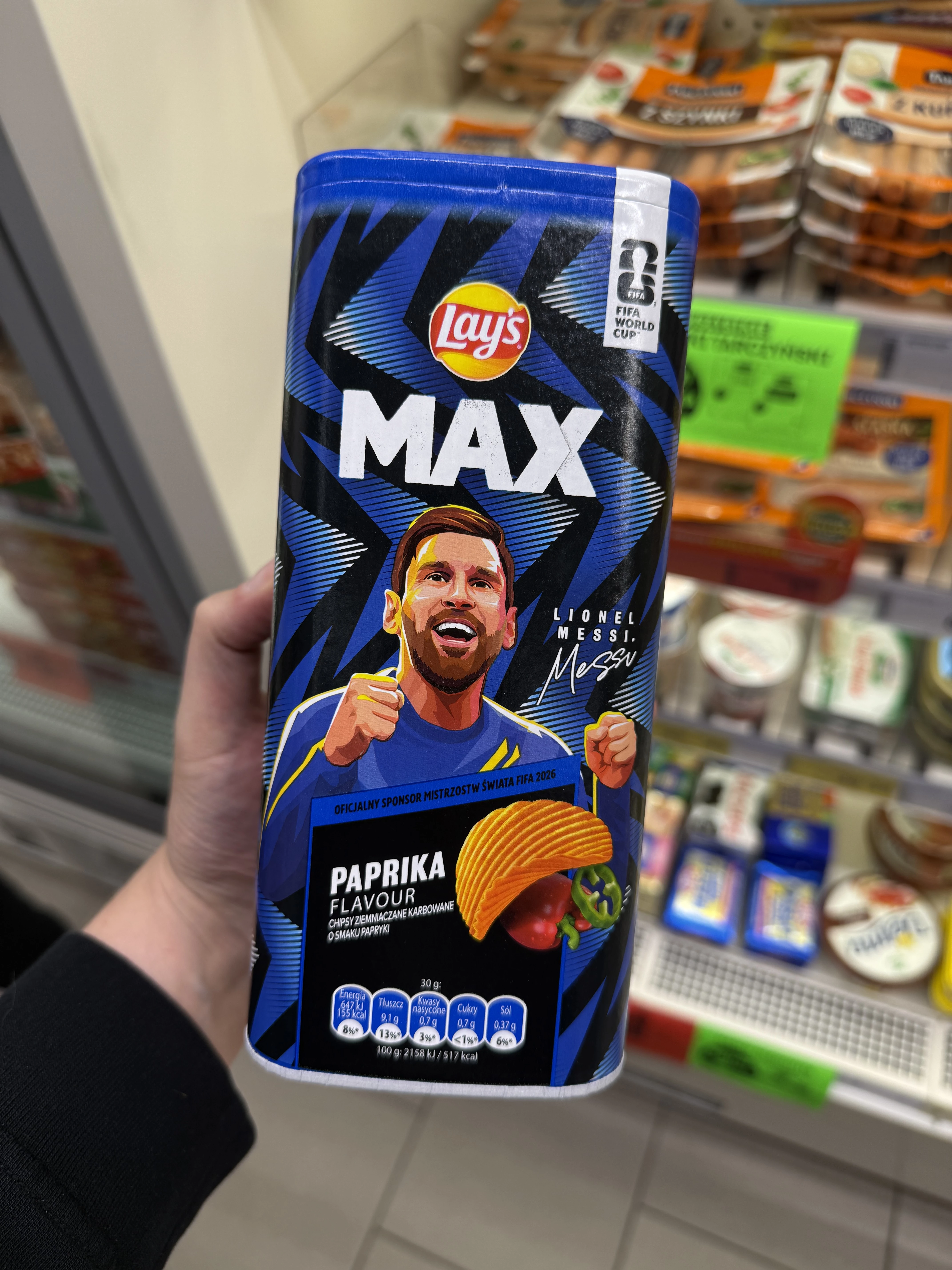 Lay’s Max Paprika Flavour FIFA World Cup 2026 Lionel Messi | 125g