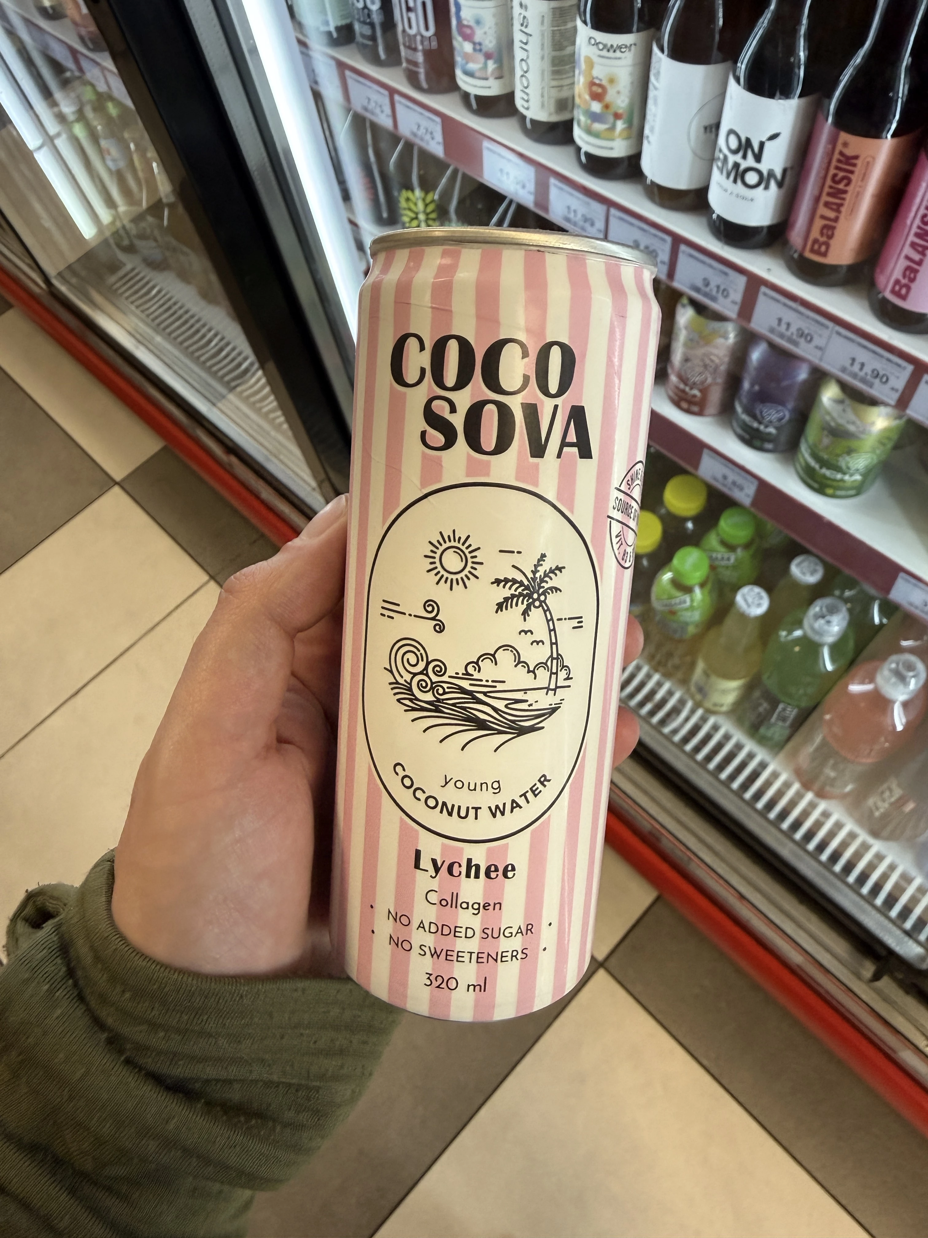 Cocosova Lychee + Collagen | 320ml