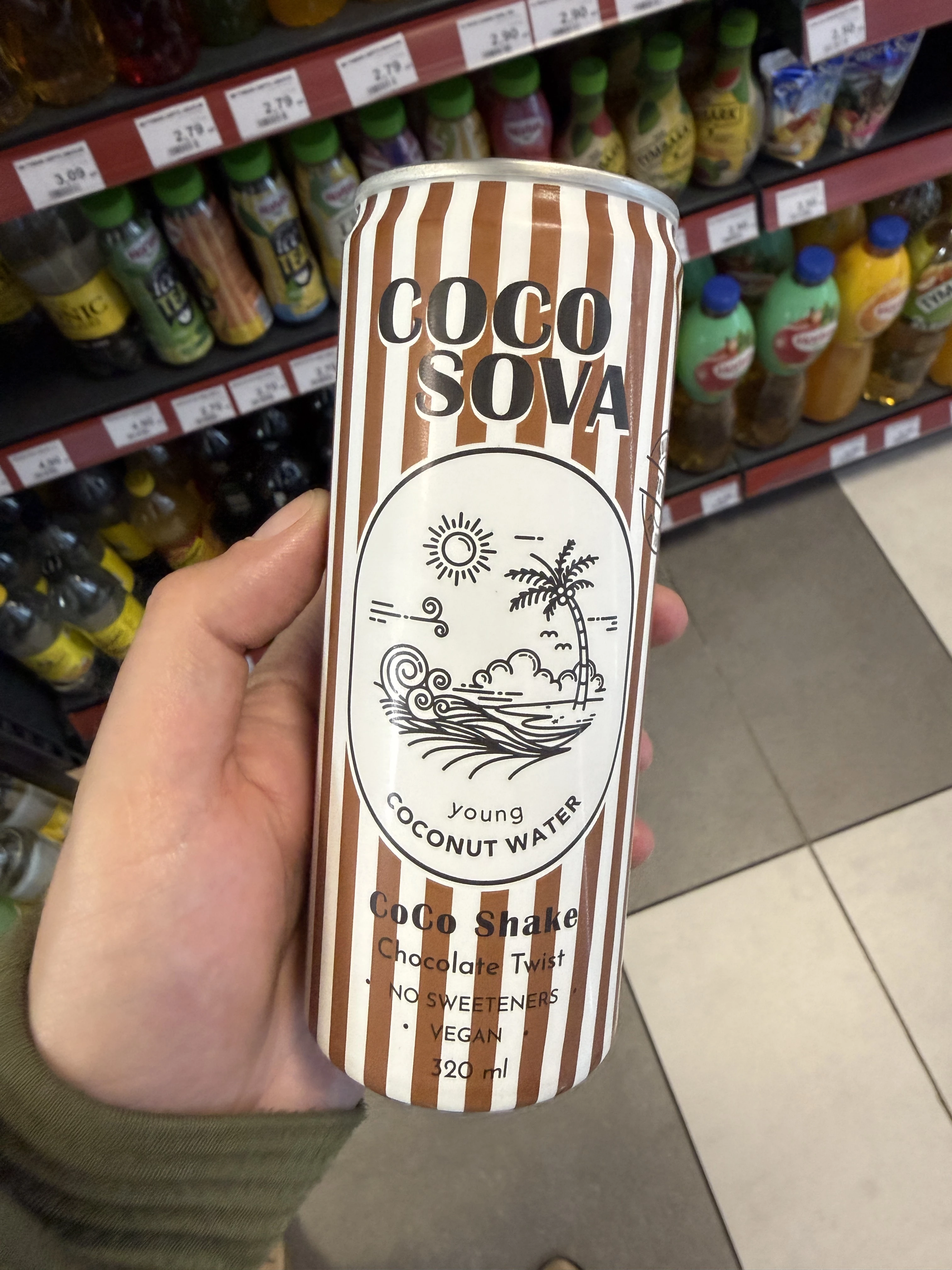 Cocosova CoCo Shake Chocolate Twist | 320ml