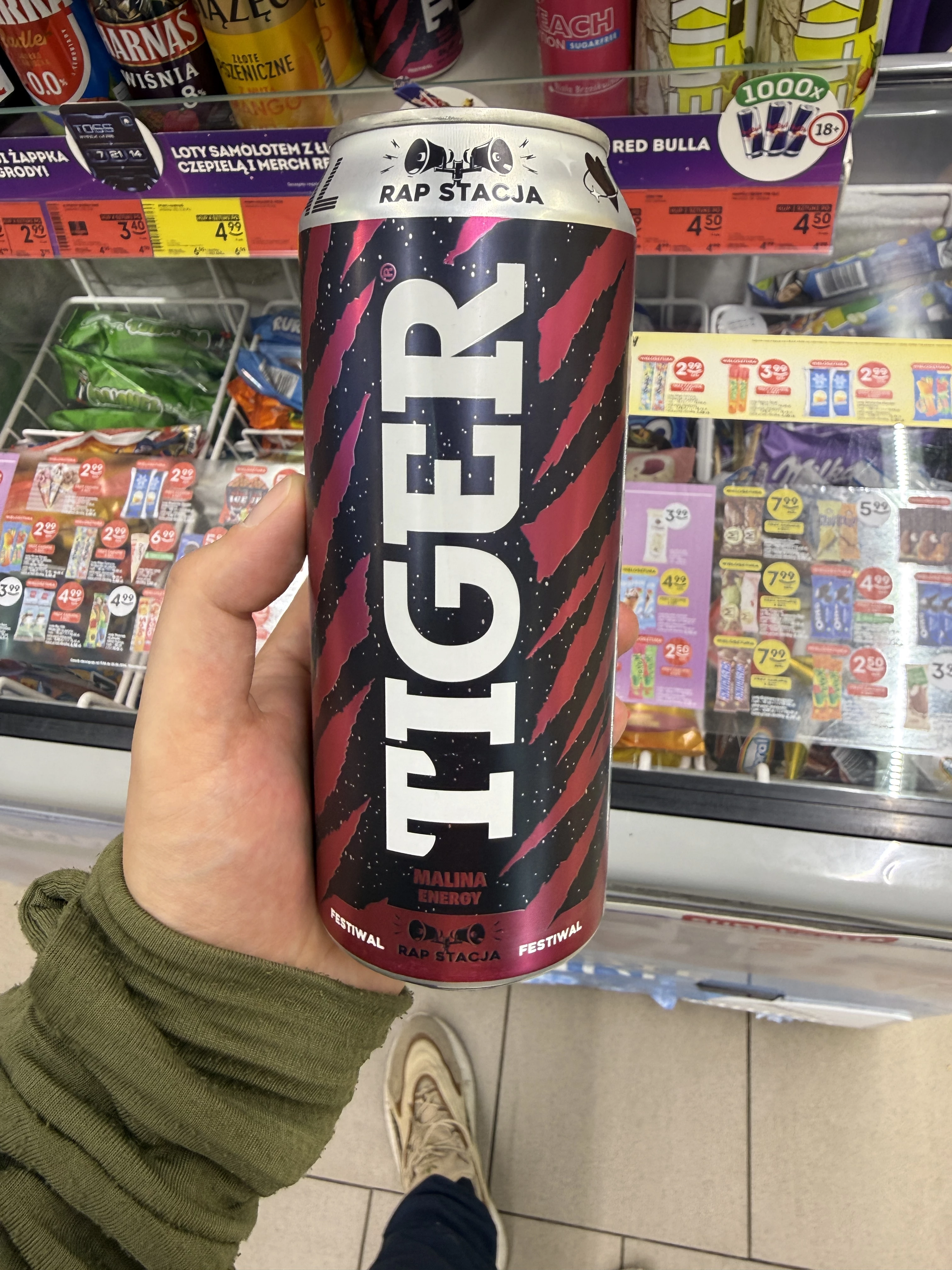 Tiger Energy Drink Malina | 500ml