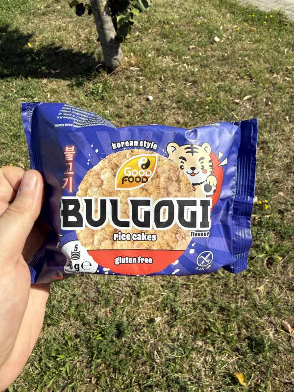 Good Food Wafle ryżowo-kukurydziane o smaku dania bulgogi pikantno-wędzonym | 36g