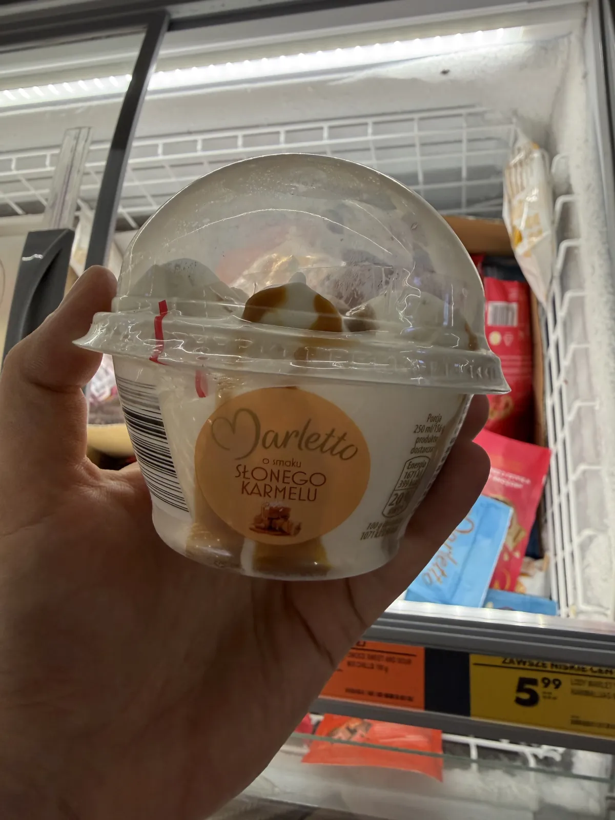 Marletto o smaku Słonego Karmelu | 250ml / 156g